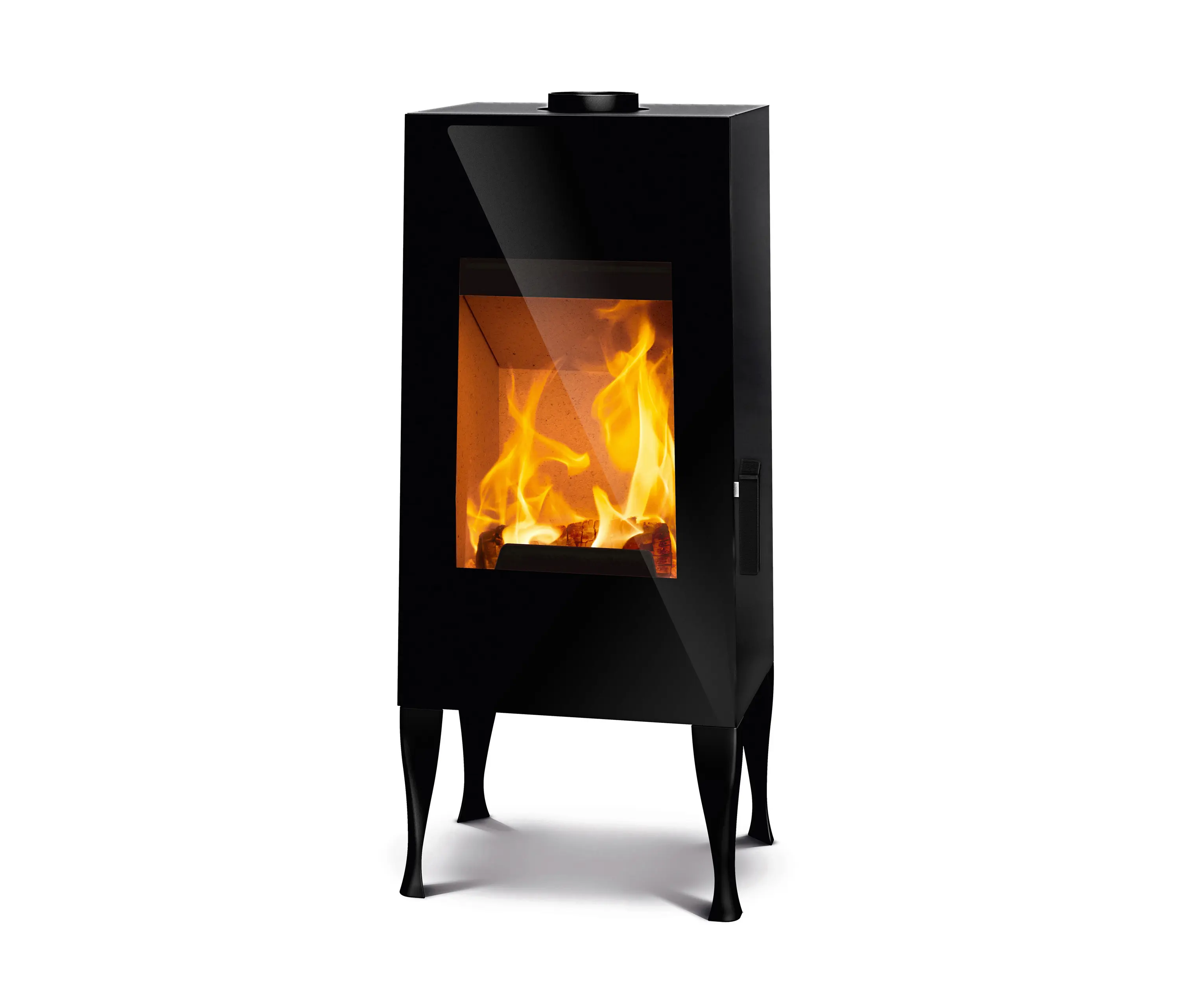Rika - Look | black + cast iron feet black