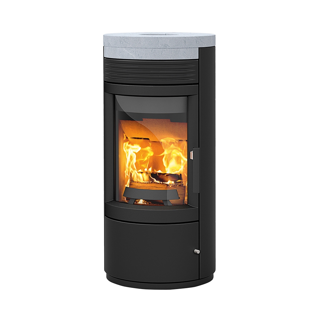 Display product Twist | with steel casing and soapstone cover from manufacturer Rika