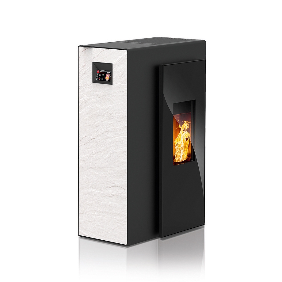 Vertoon produk Miro | with décor side panel slate white / body black van vervaardiger Rika