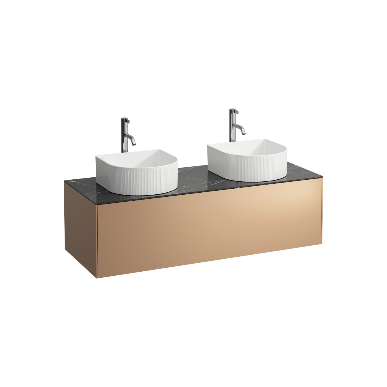 Produkt Sonar Base unit Copper & Nero Marquina des Herstellers LAUFEN BATHROOMS anzeigen