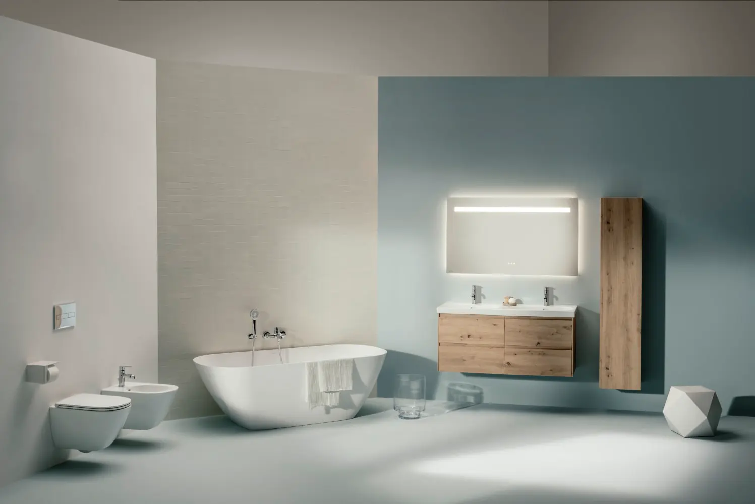 LAUFEN BATHROOMS - Lua Bath White
