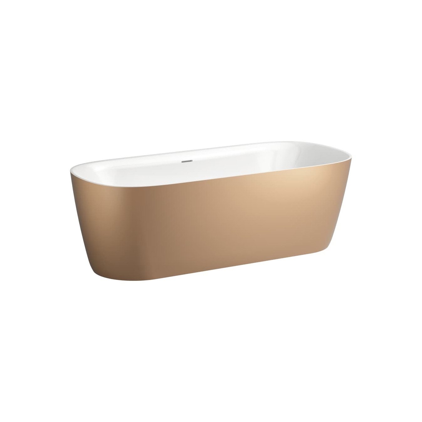Produkt Meda Bath Copper outside / White glossy inside des Herstellers LAUFEN BATHROOMS anzeigen