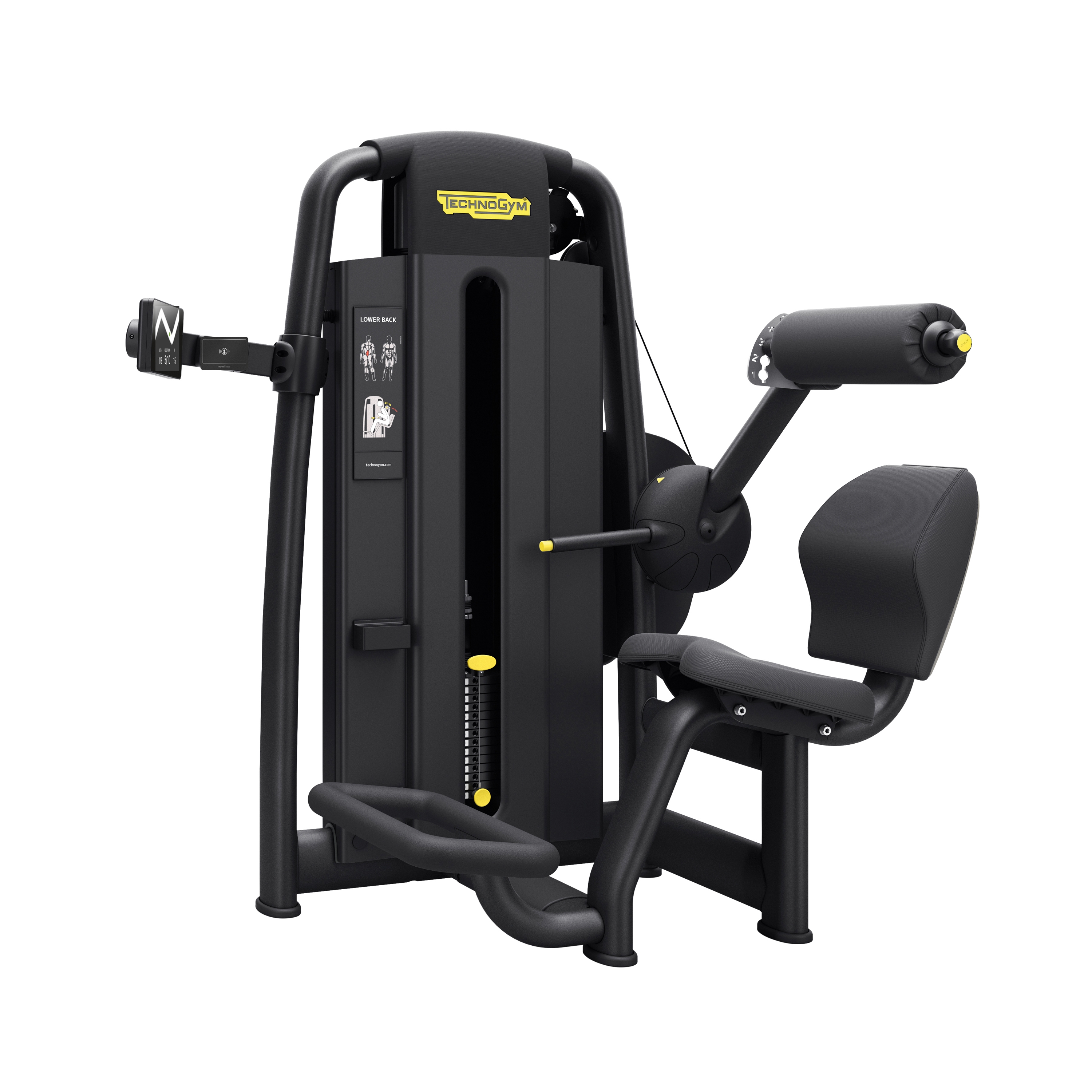 Display product Selection Lower Back from manufacturer Technogym