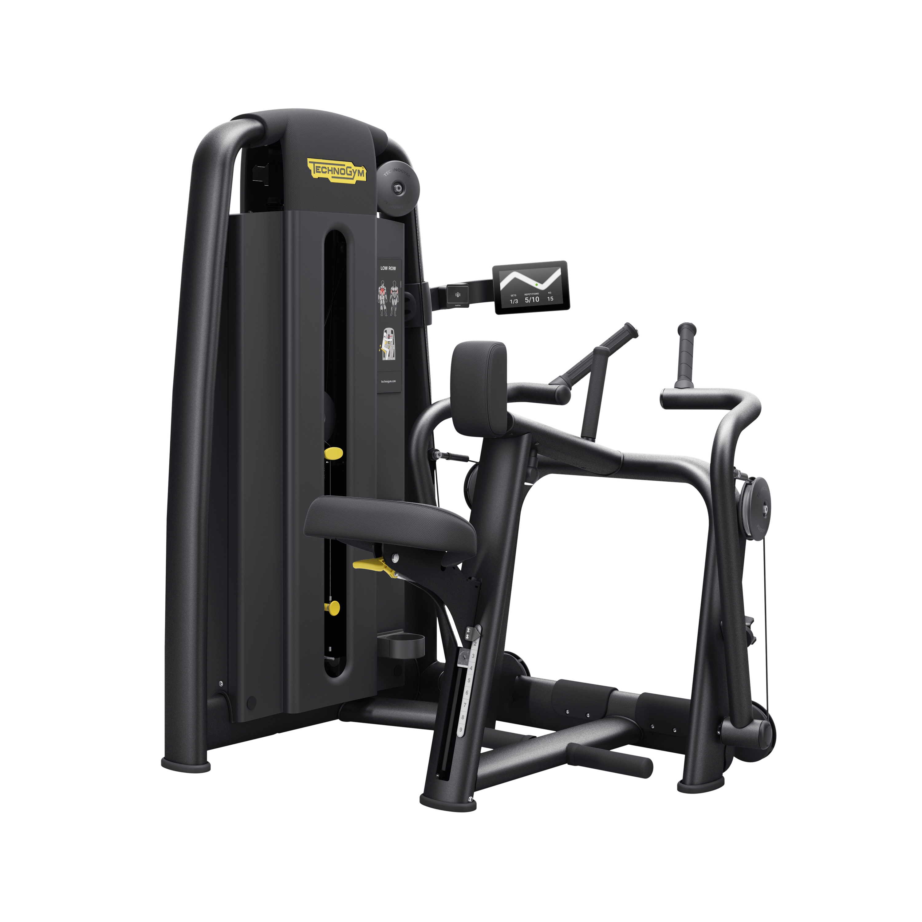 Display product Selection Low Row from manufacturer Technogym