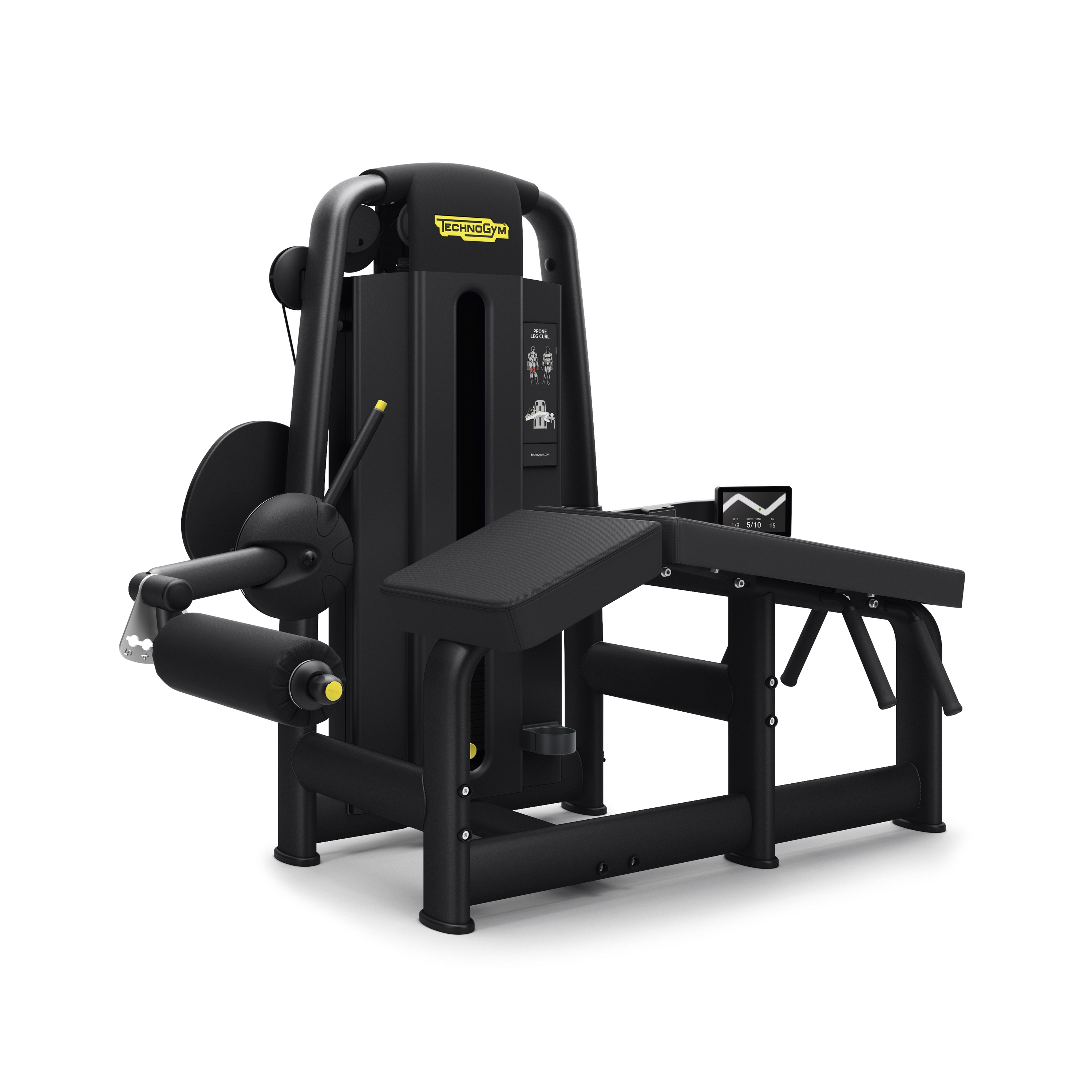 Display product Selection Prone Leg Curl from manufacturer Technogym