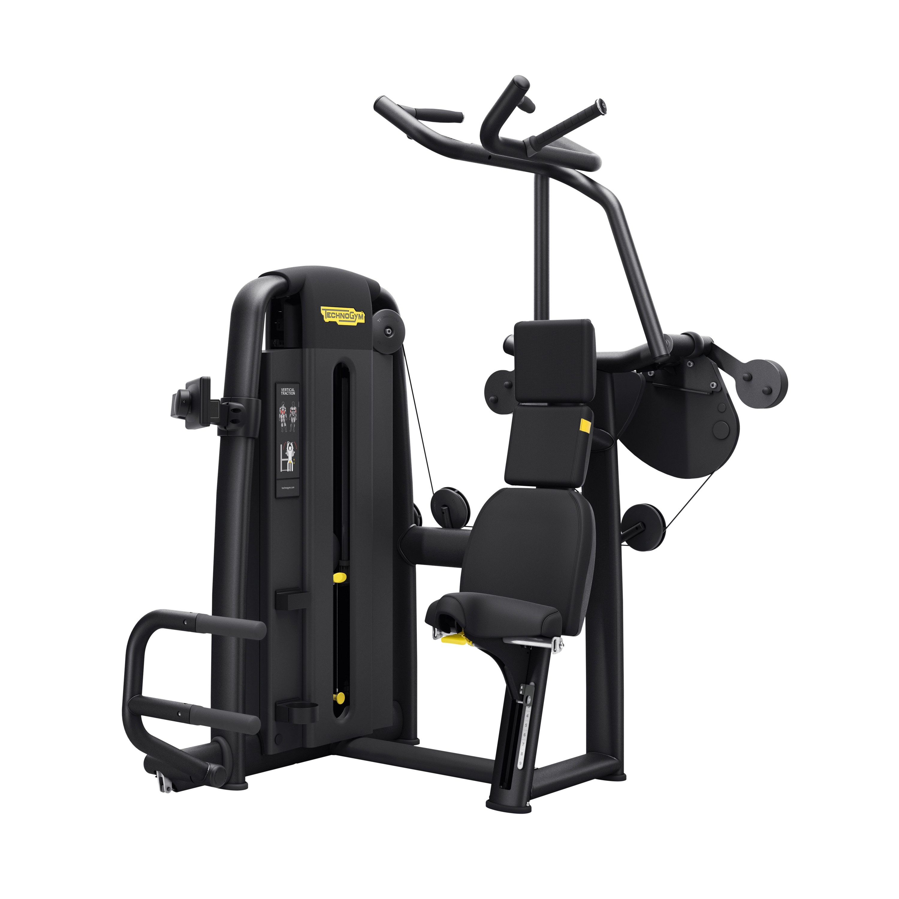 Display product Selection Vertical Traction from manufacturer Technogym