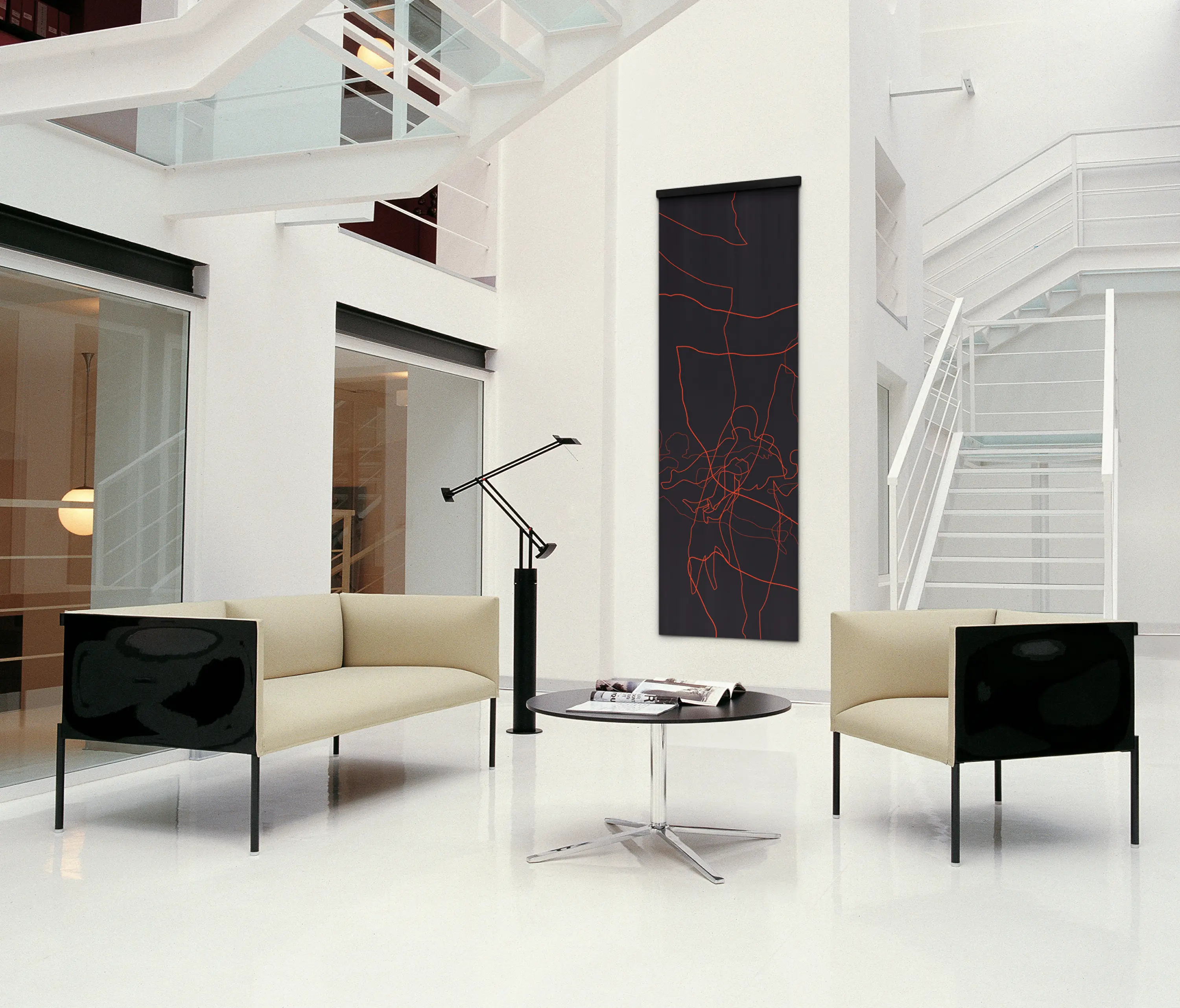 Sabine Röhse - Nackt I Streifen I Kissen