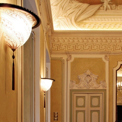 FORTUNY GLASS LAMPS