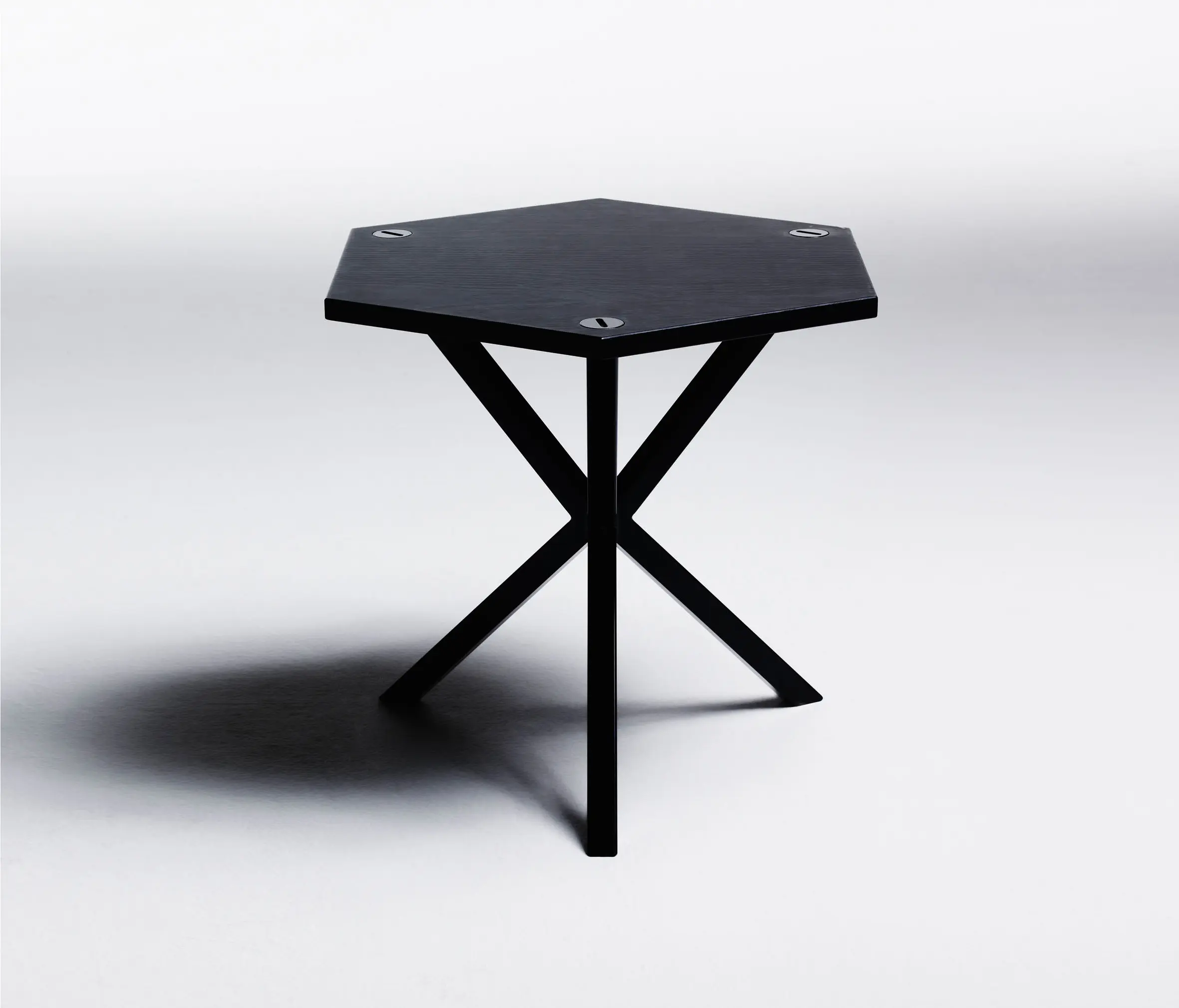 No Early Birds - NEB Hexagonal Side Table