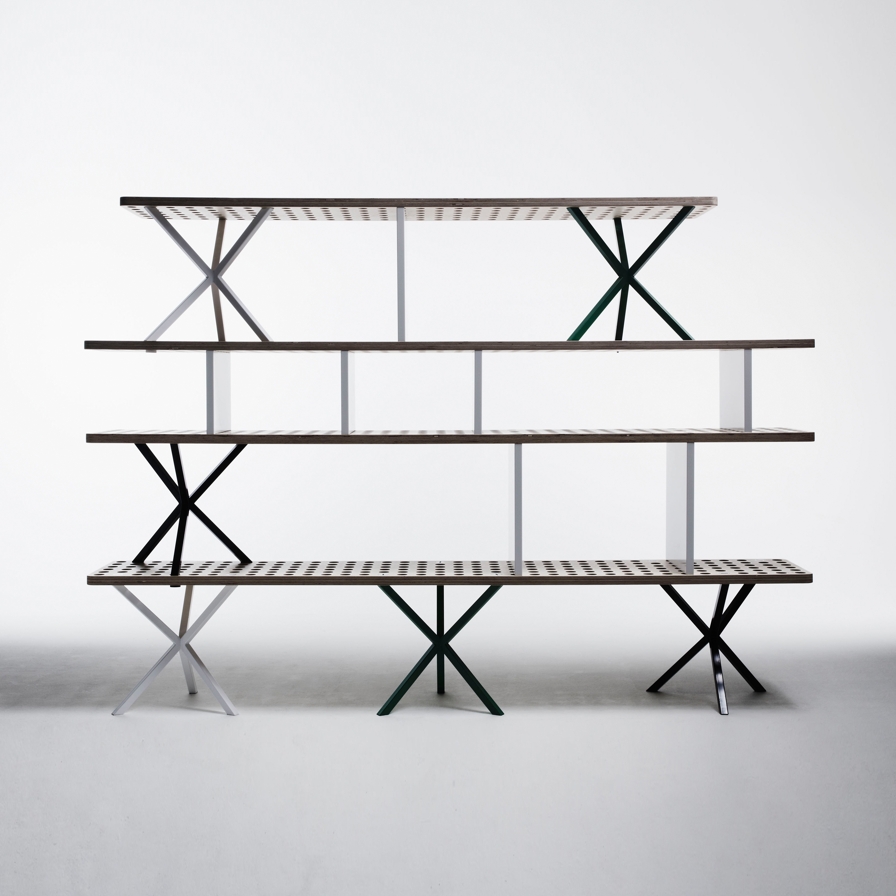 Display product NEB Shelving System from manufacturer No Early Birds