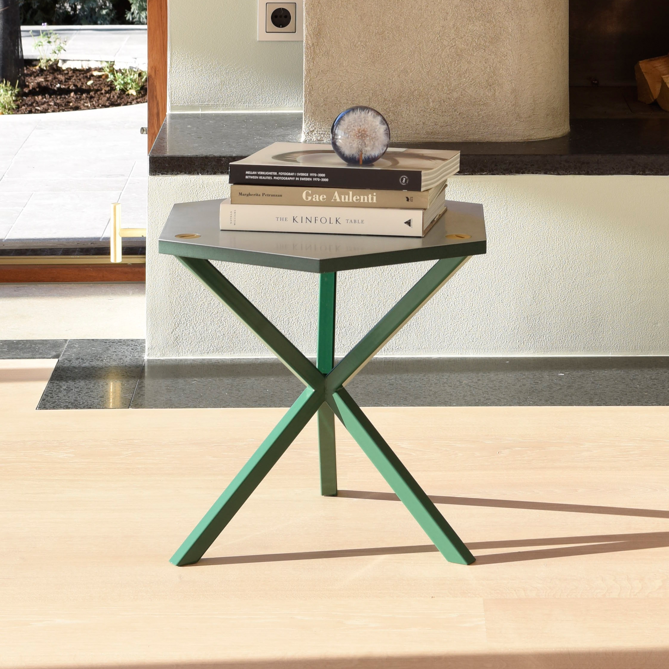 Display product NEB Hexagonal Side Table from manufacturer No Early Birds