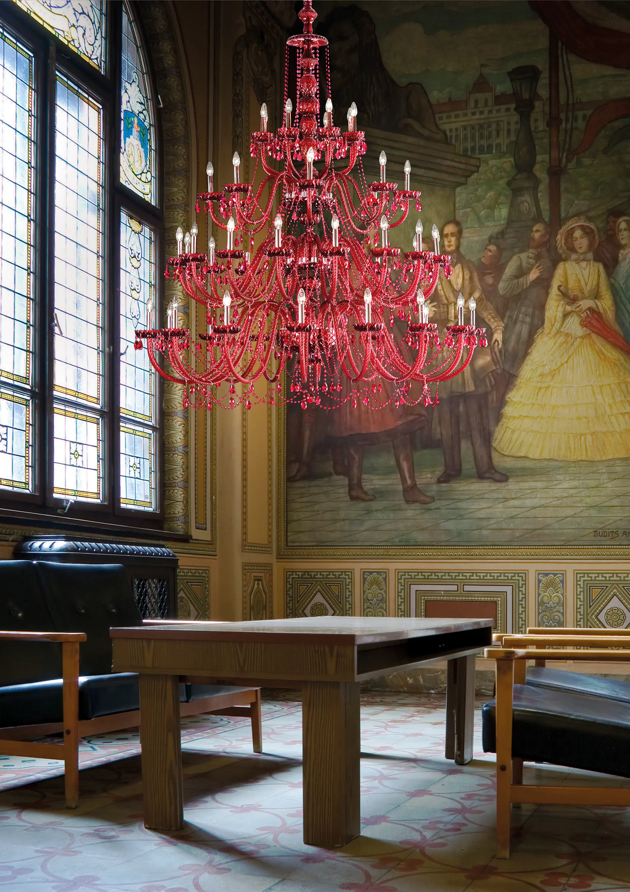 ITALAMP - 282-60+2 CHANDELIER