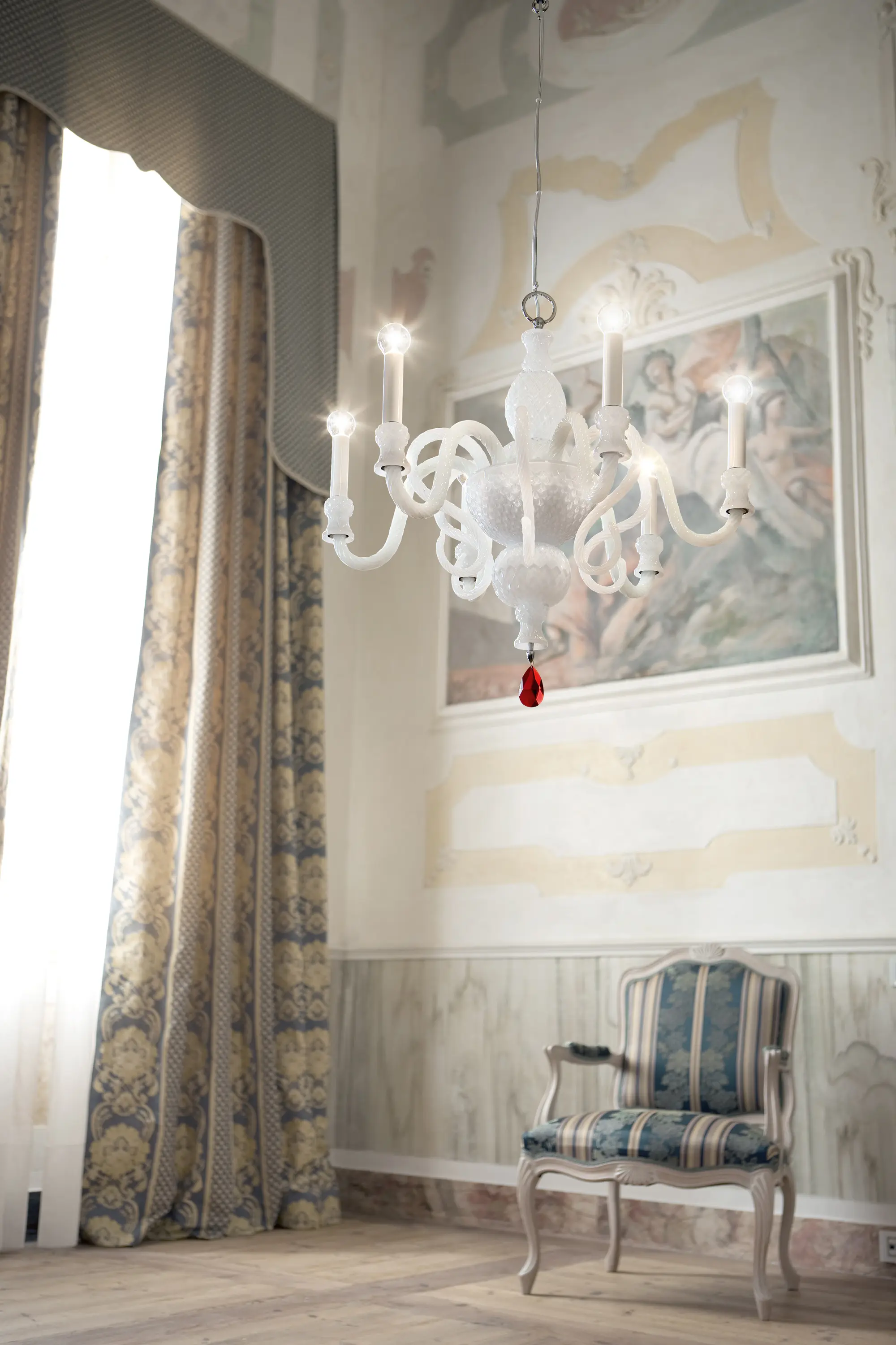 ITALAMP - 286-8+3 CHANDELIER