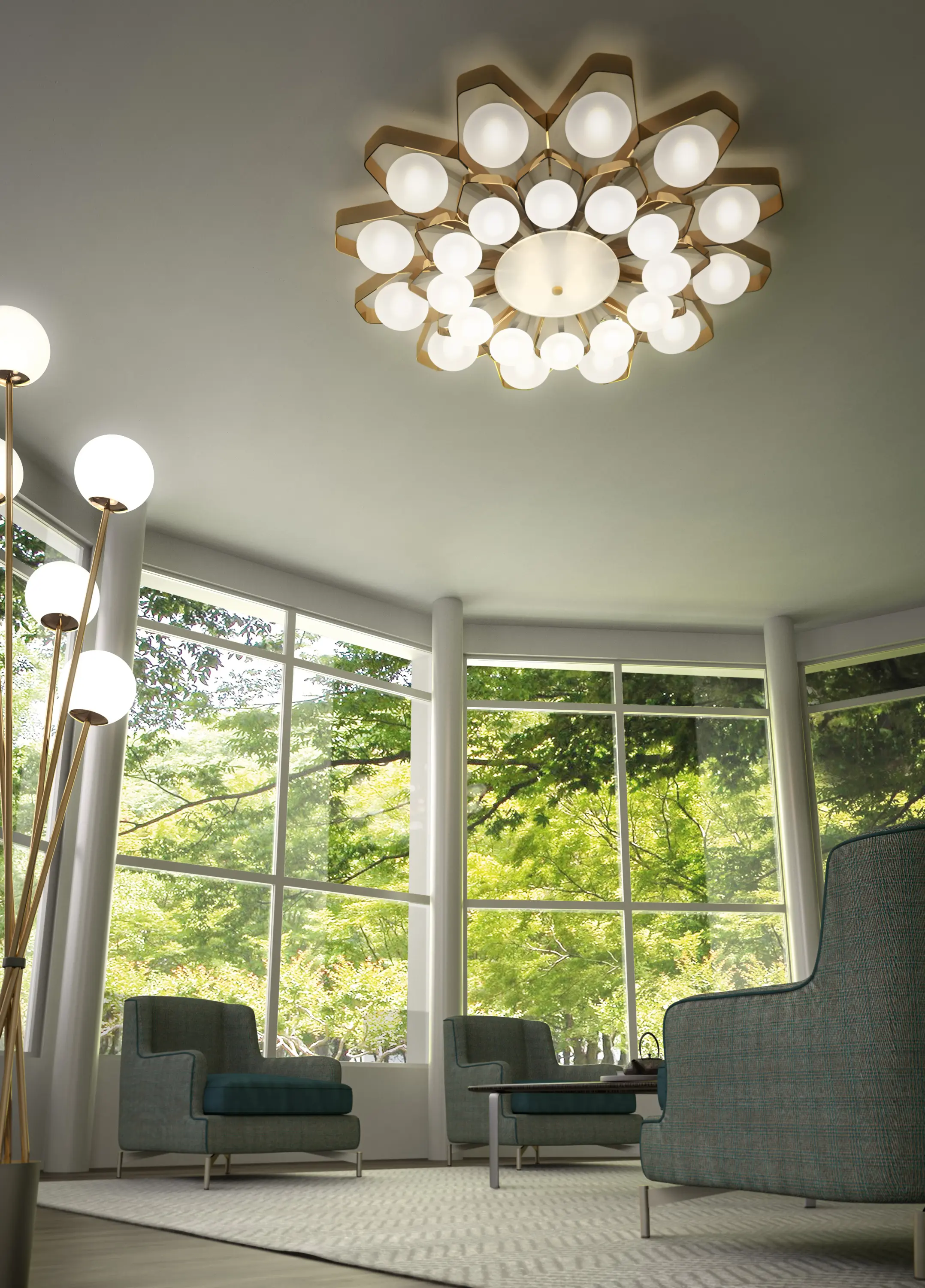 ITALAMP - TEO CEILING LAMP