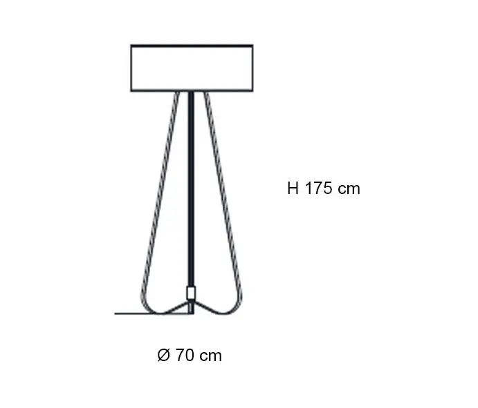 ITALAMP - LILY FLOOR LAMP