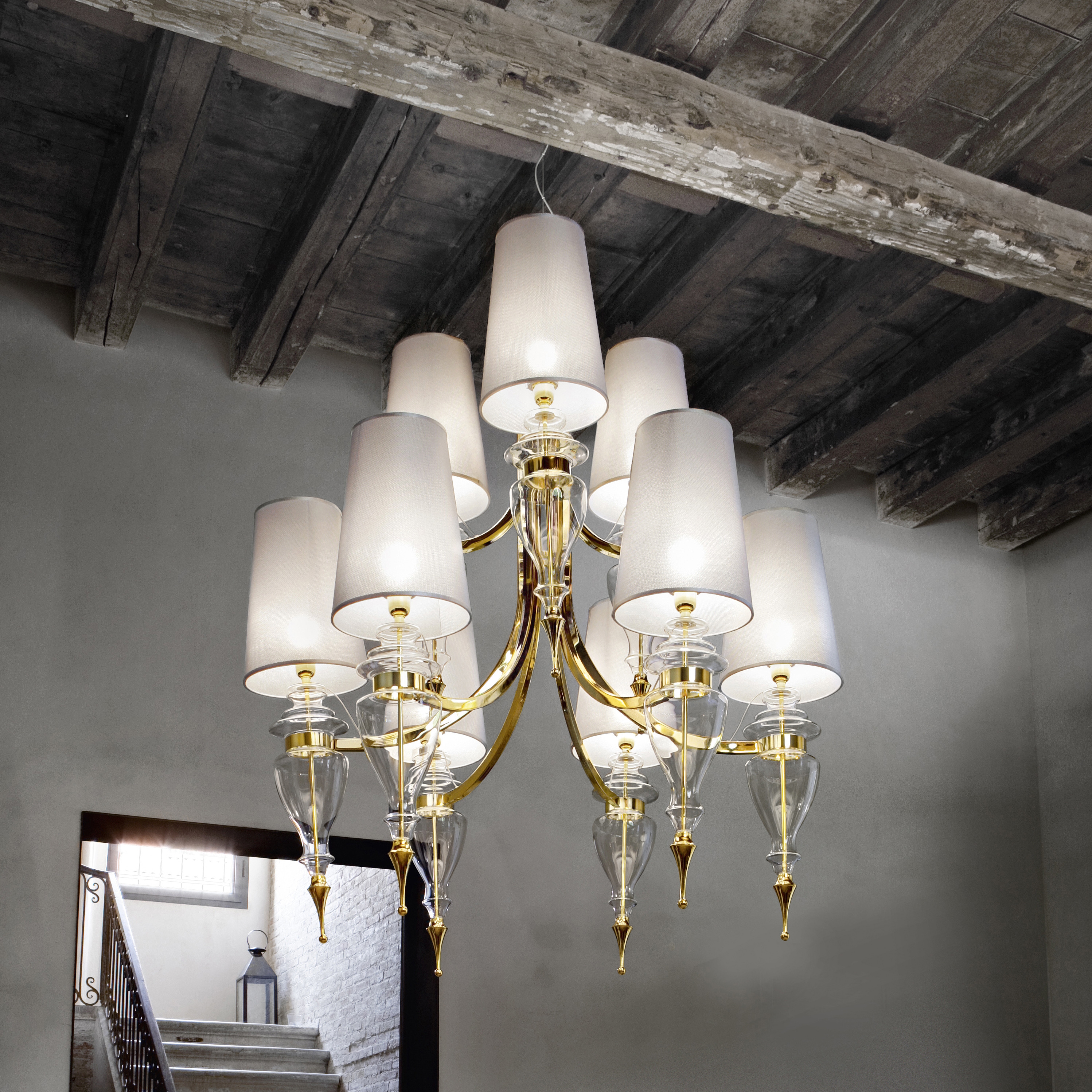 Display product MAJESTIC CHANDELIER from manufacturer ITALAMP
