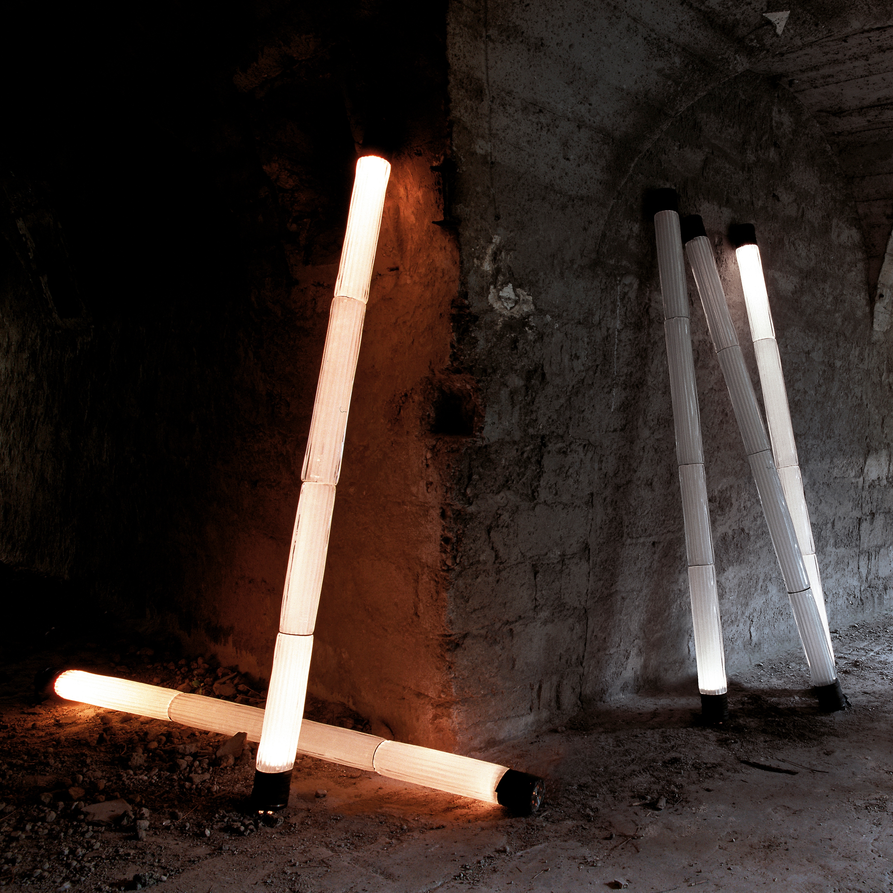 Display product BAMBOO FLOOR LAMP from manufacturer ITALAMP