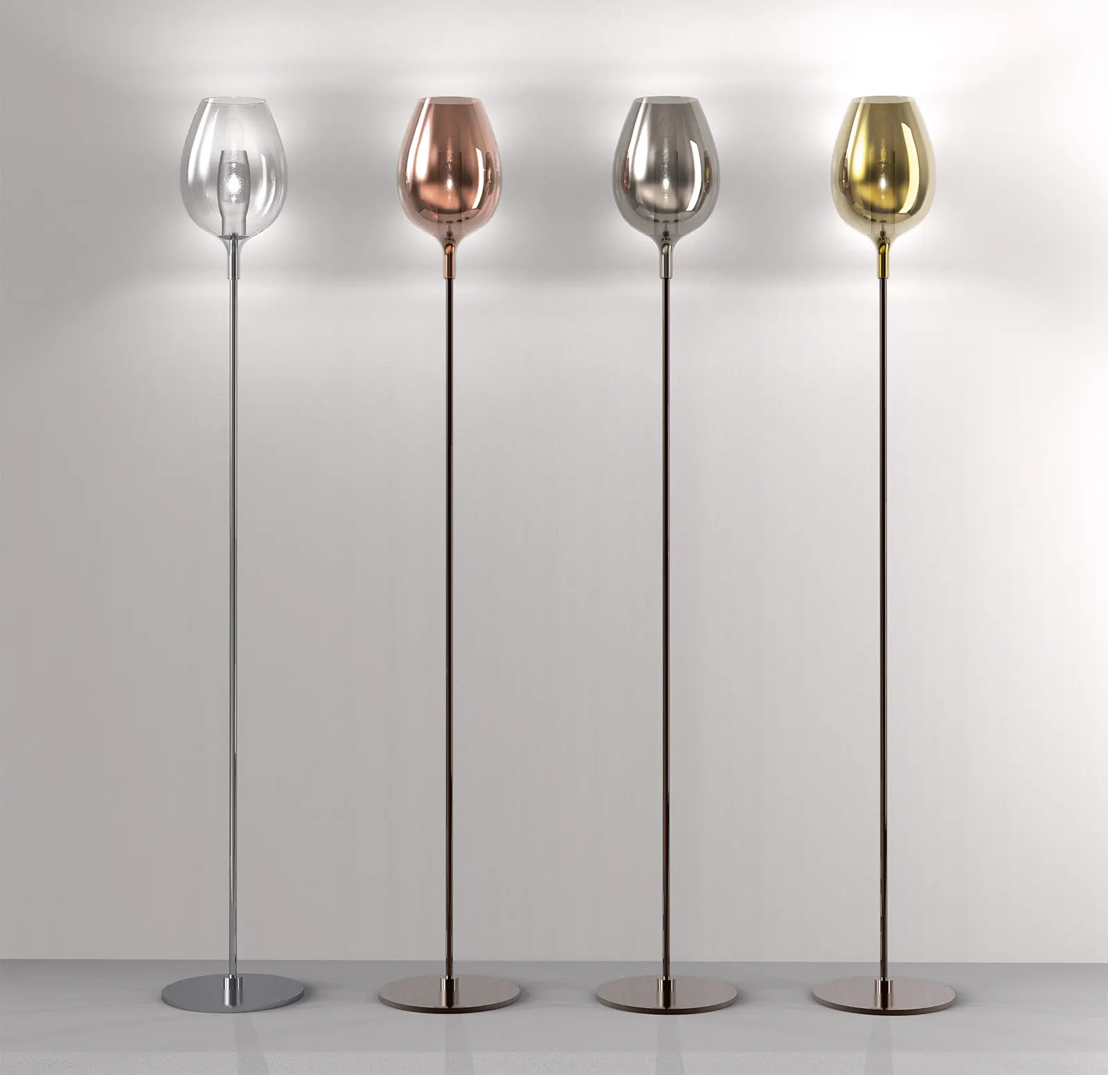 ITALAMP - ROSE' FLOOR LAMP