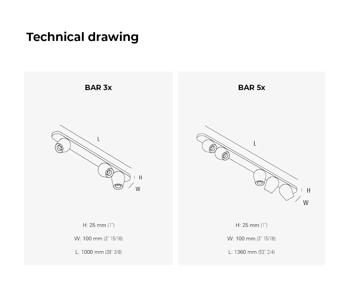 Intra lighting - Pixy BAR