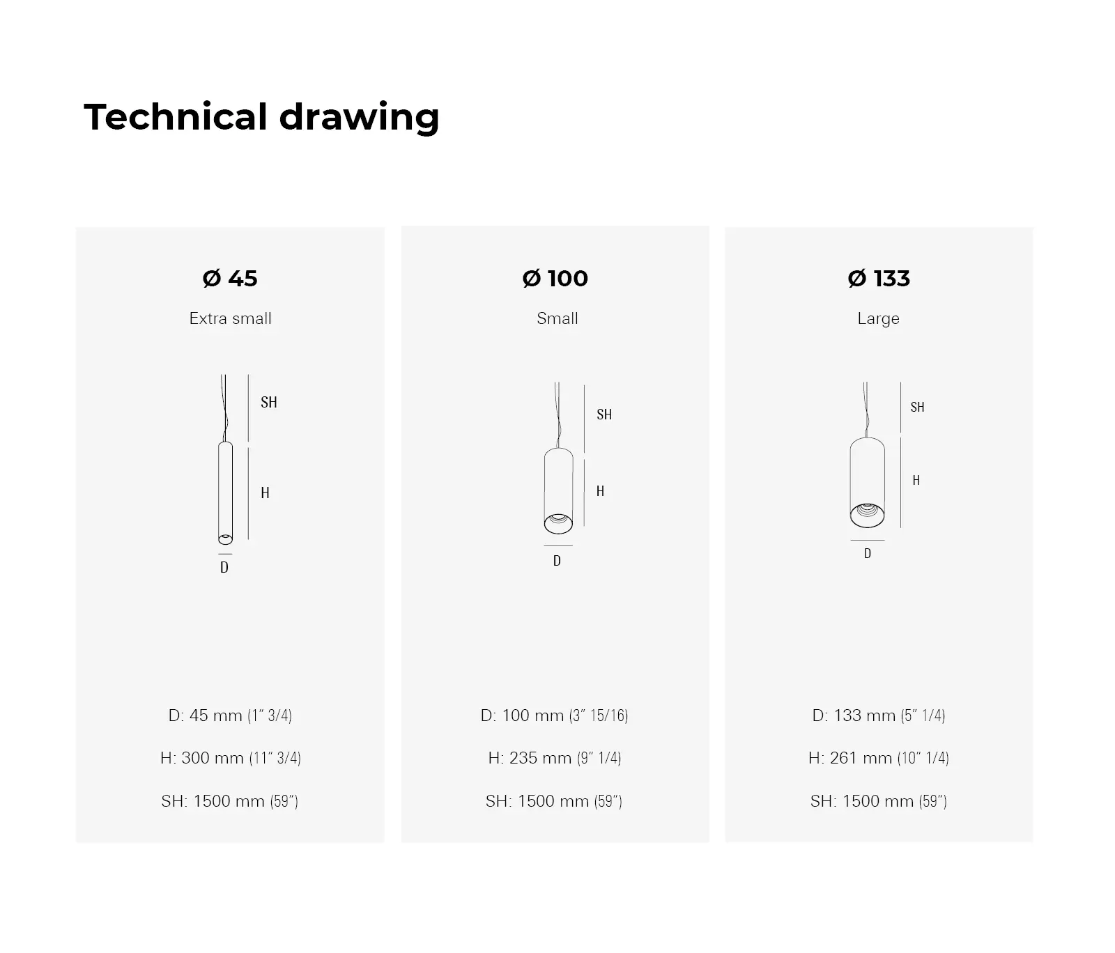 Intra lighting - Pipes S