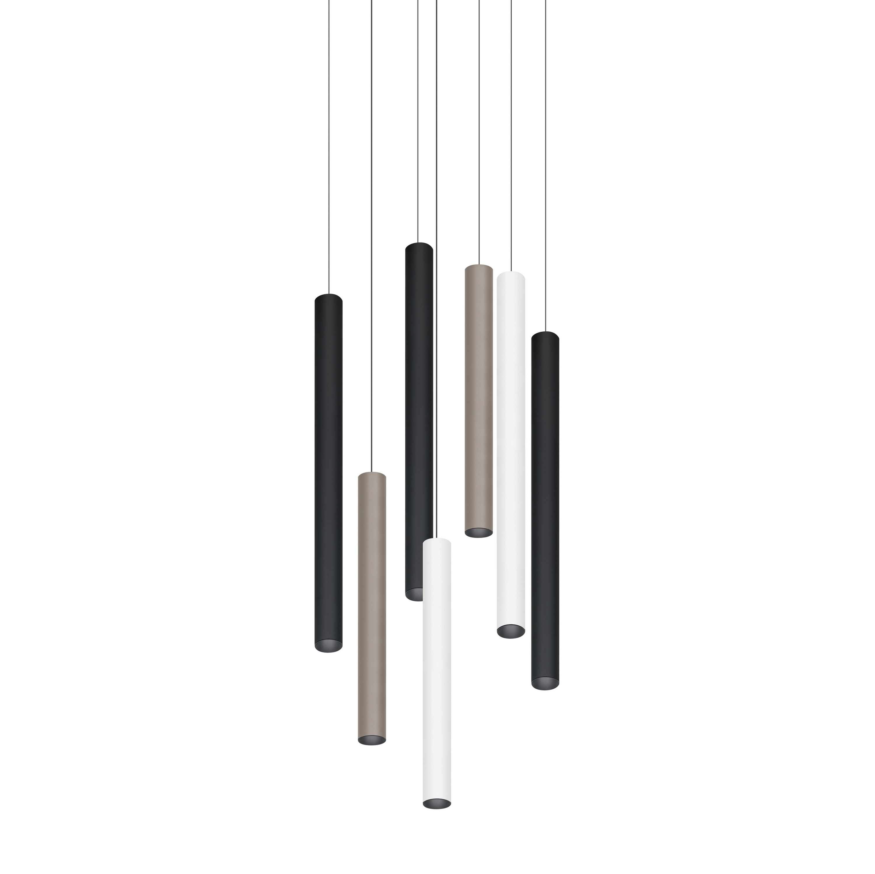 Vertoon produk Pipes Tube S Cluster van vervaardiger Intra lighting