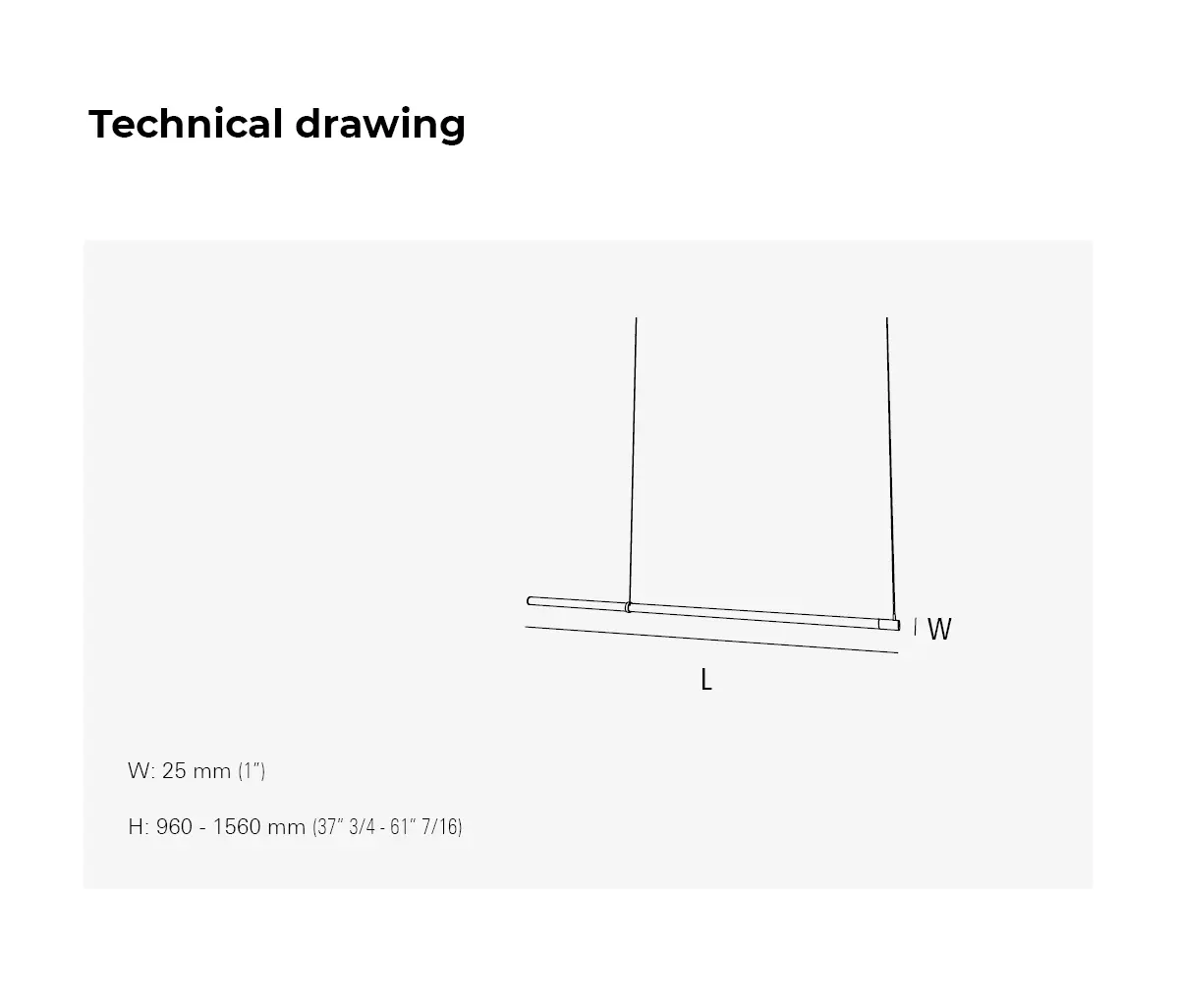 Intra lighting - Lysabel S Horizontal