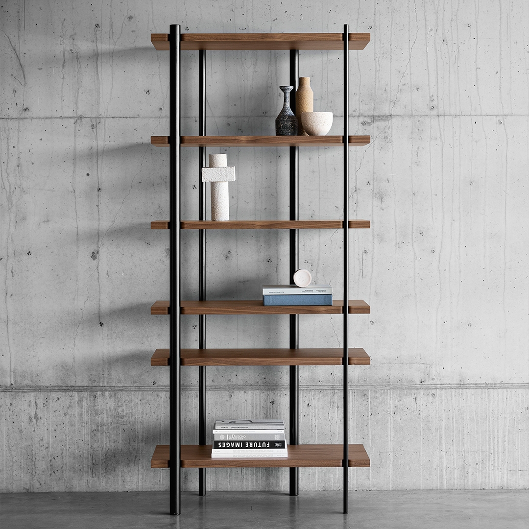 BOOKCASES AND SHELVES