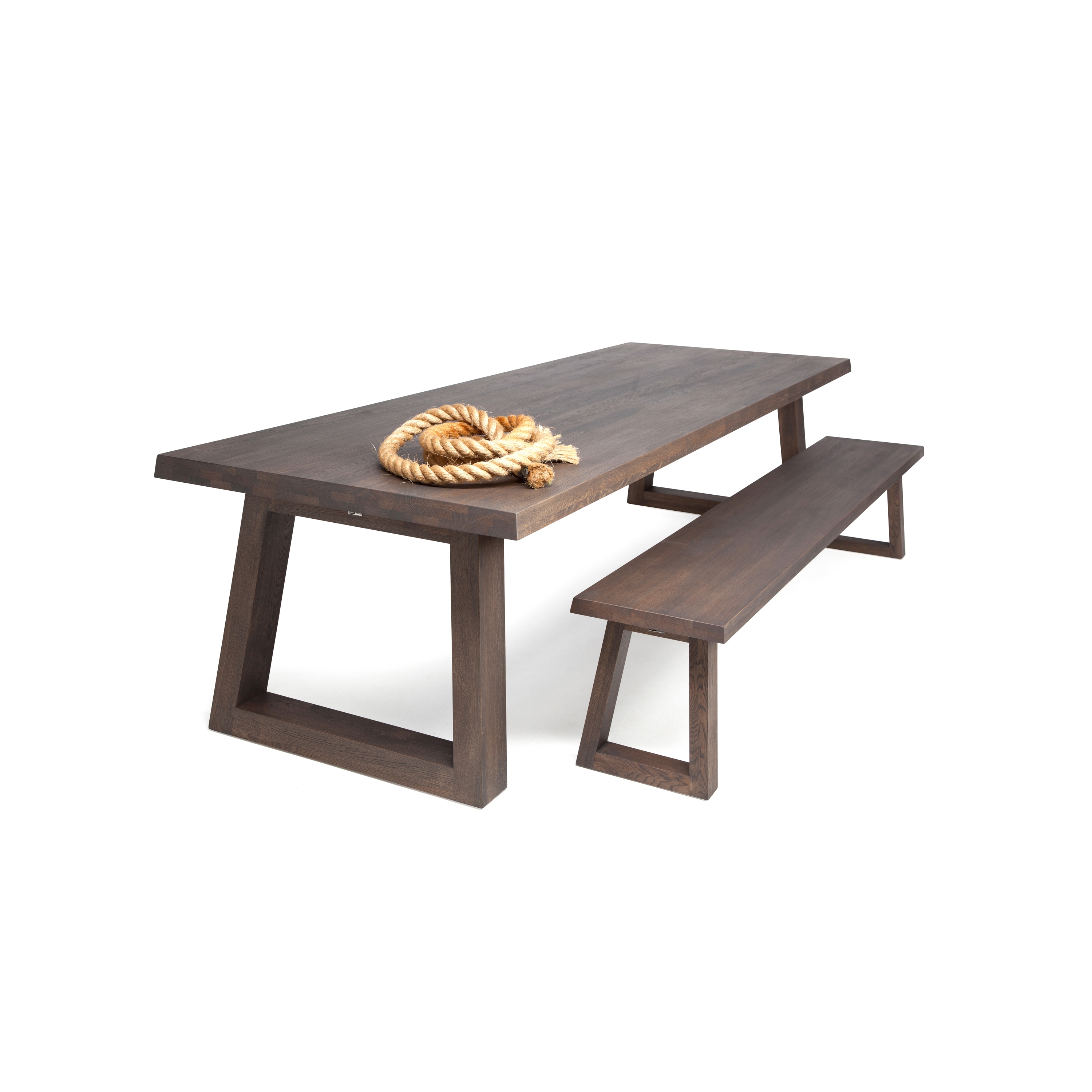 Slide Dining Table Charcoal