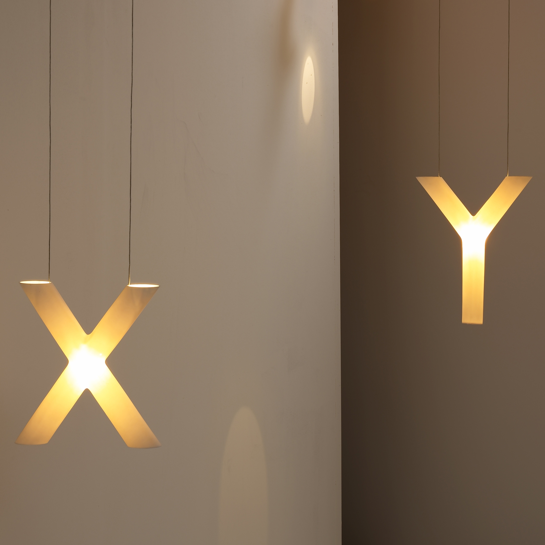 Display product Xy pendant lamp from manufacturer Cordula Kafka