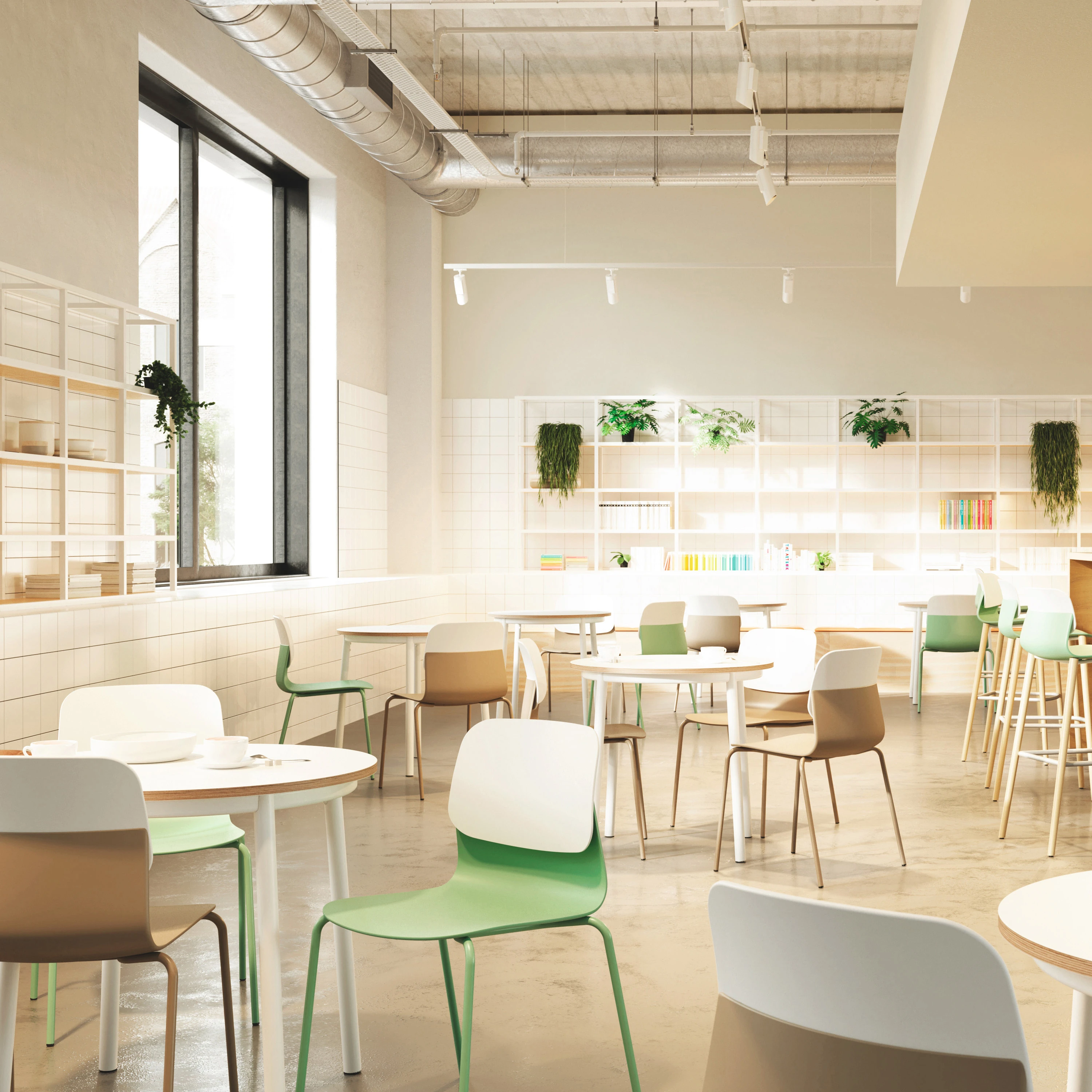 CAFETERIA REST SPACES