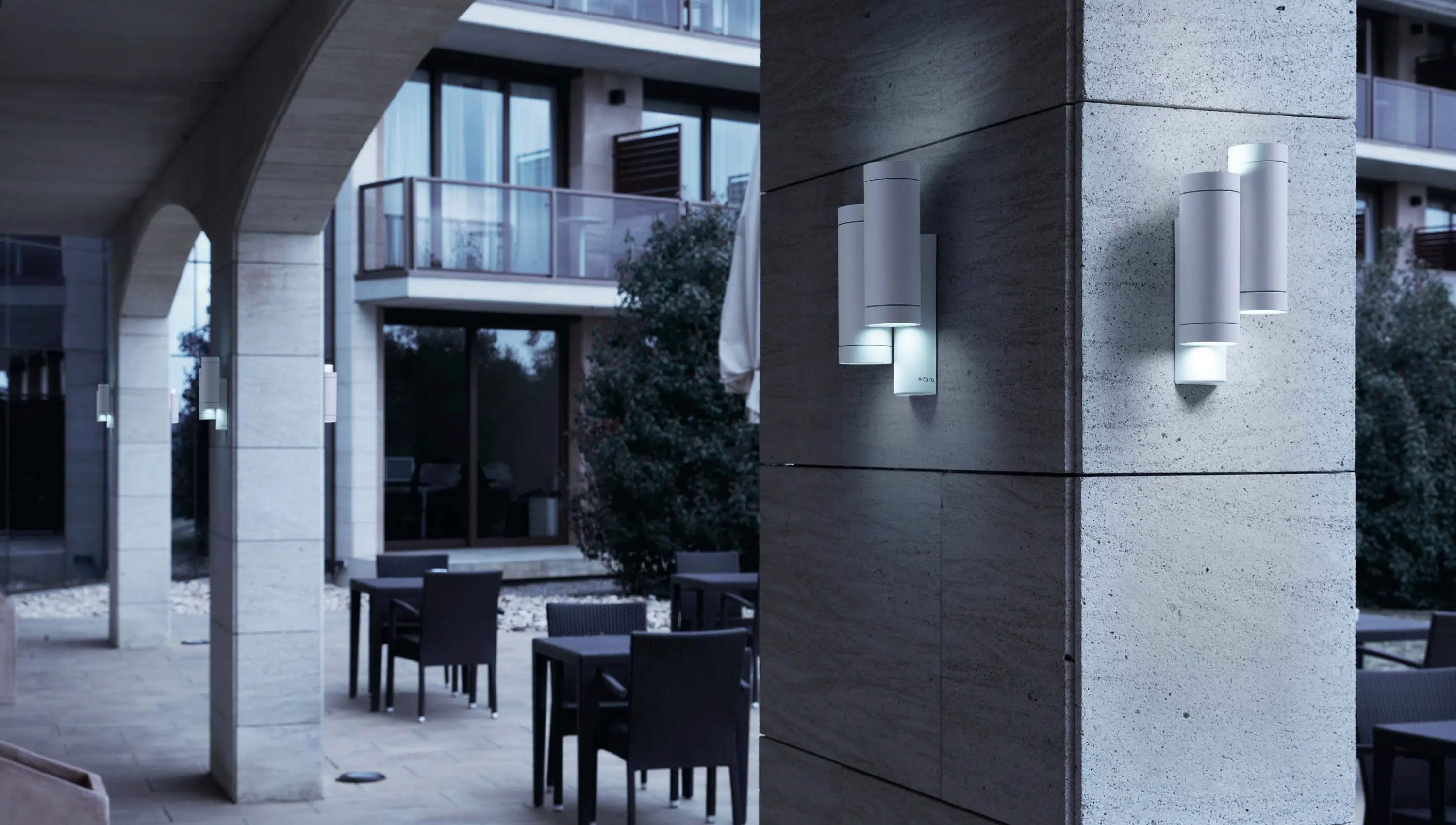 Faro - Steps baliza 2 luces