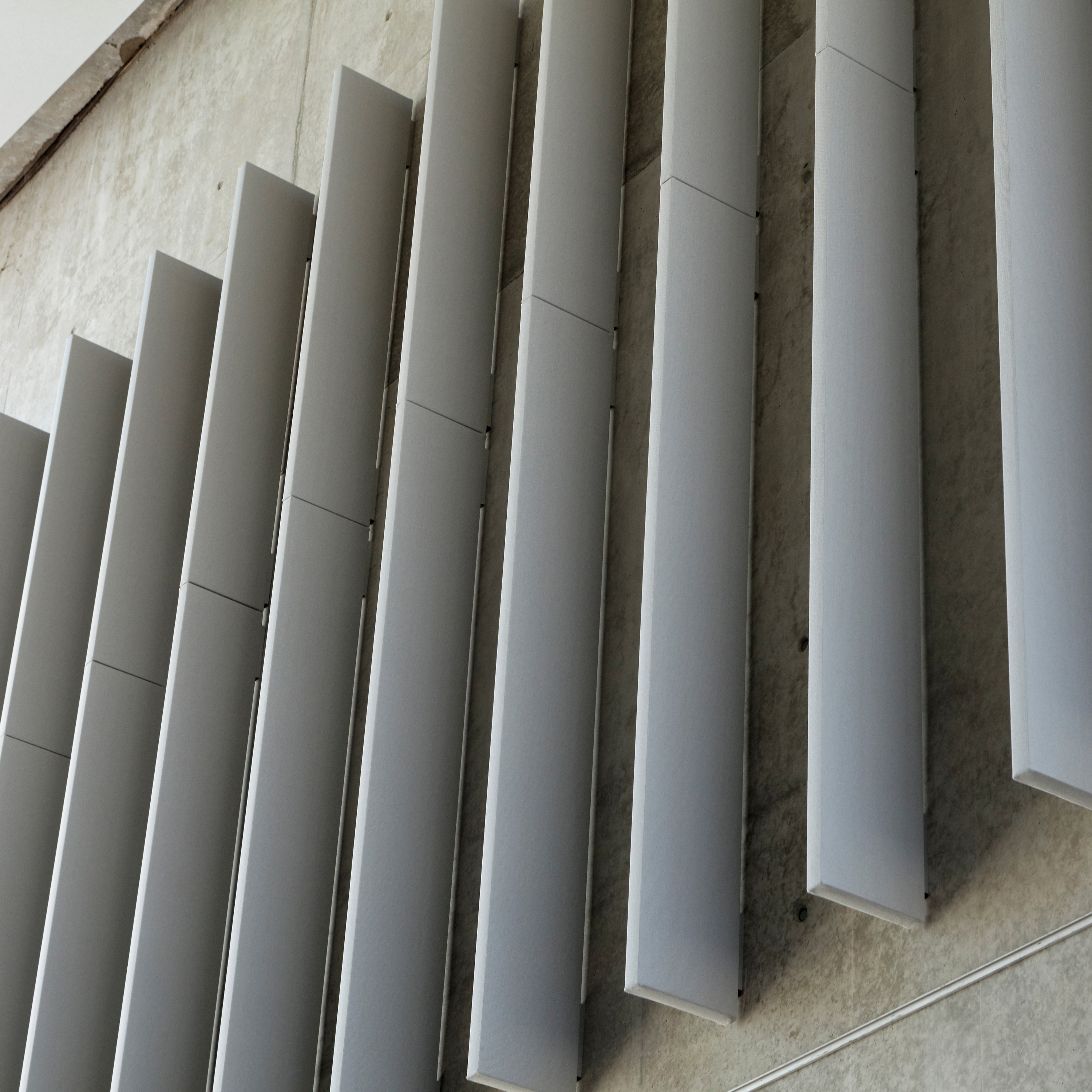 Display product Stereo acoustic panels as baffles from manufacturer Texaa®