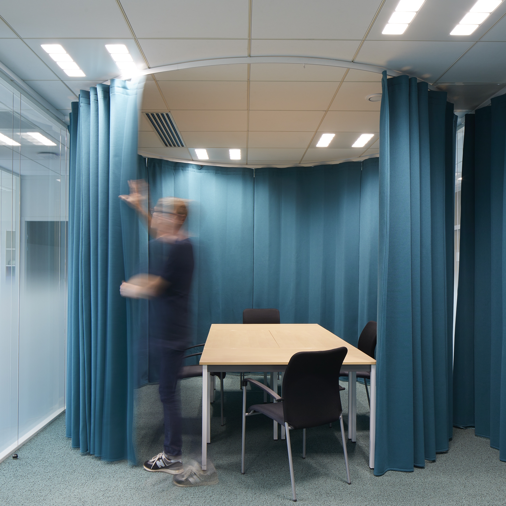 Display product Acoustic curtains from manufacturer Texaa®