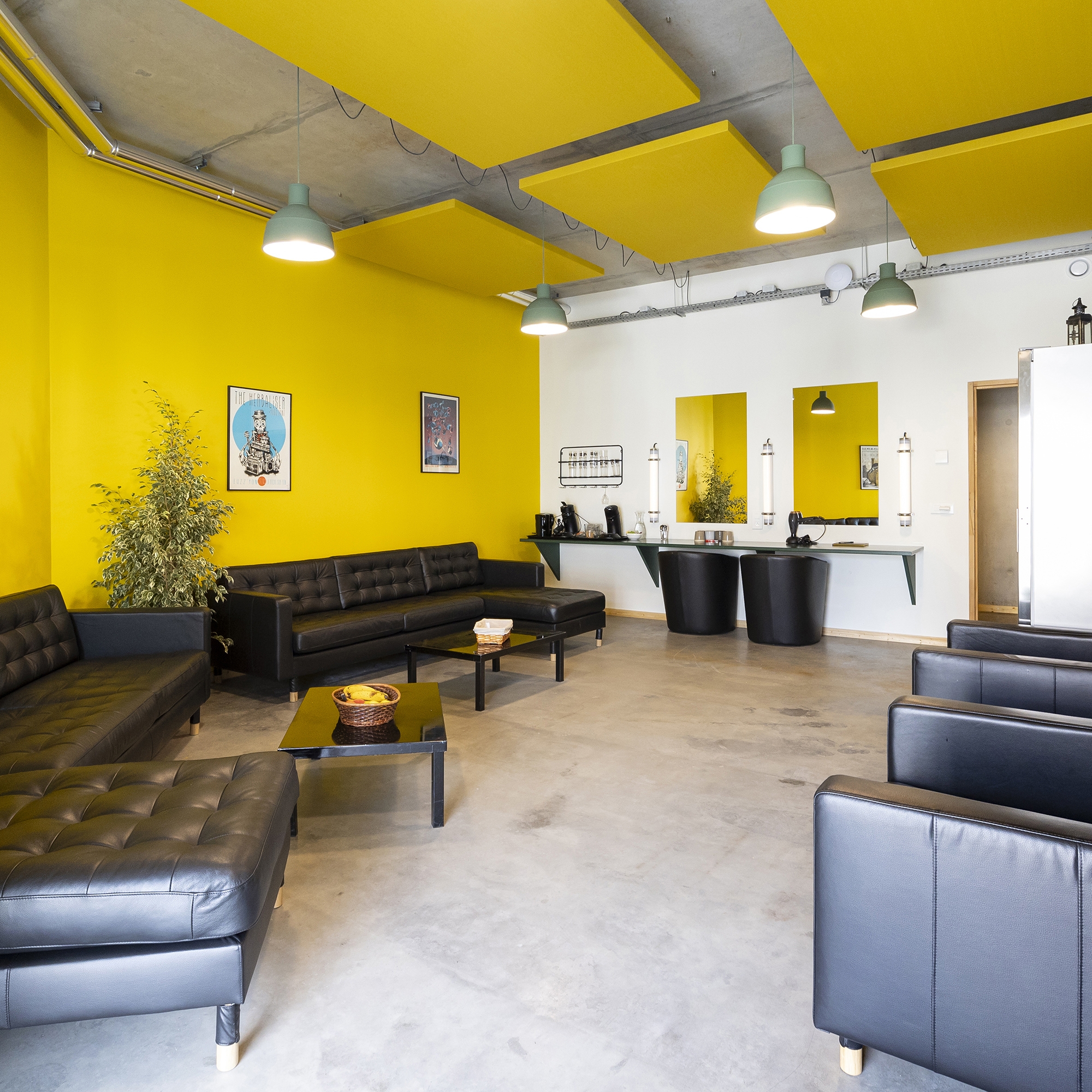 Display product Stereo acoustic panels as baffles from manufacturer Texaa®