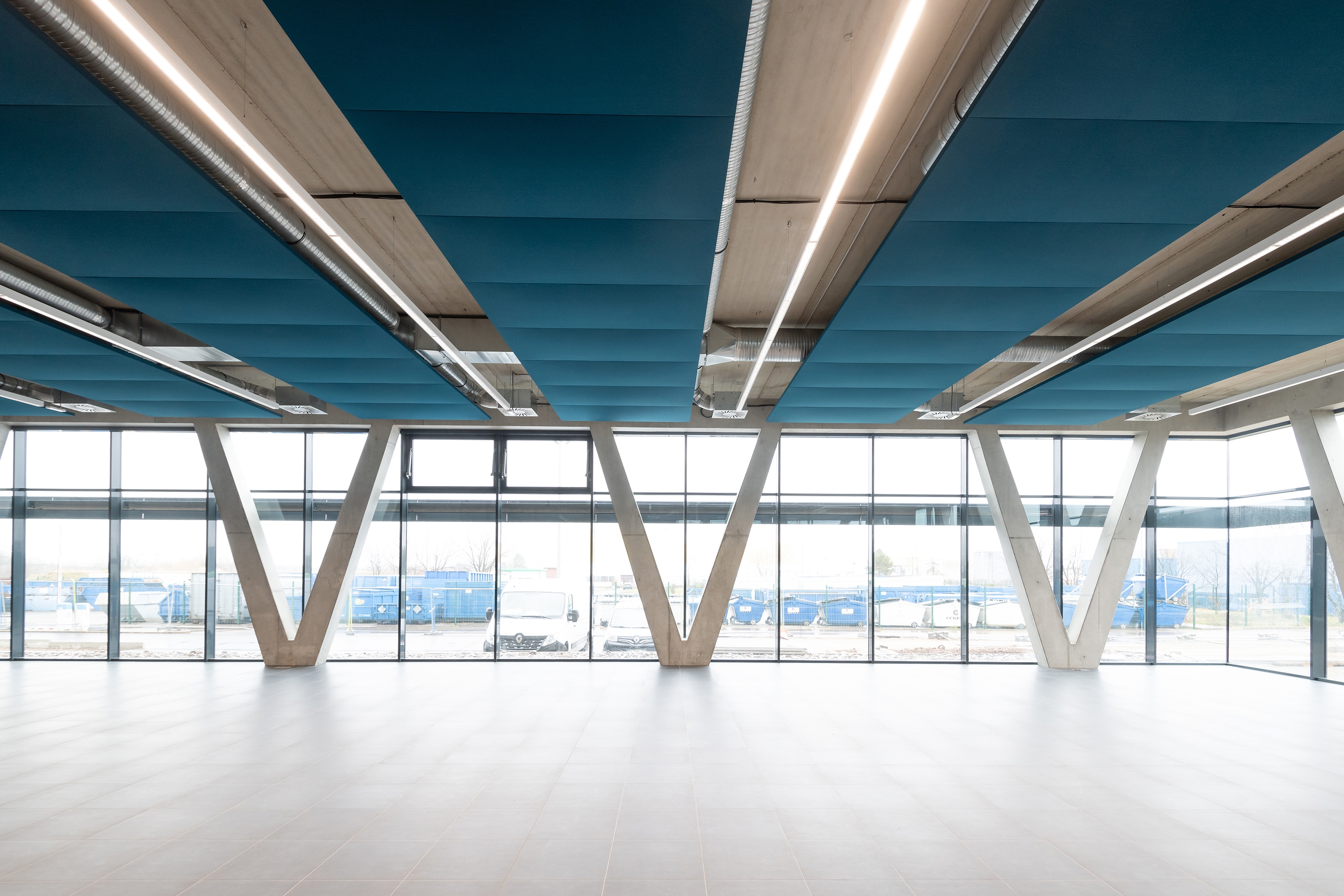 Display product Stereo acoustic panels as partitions from manufacturer Texaa®