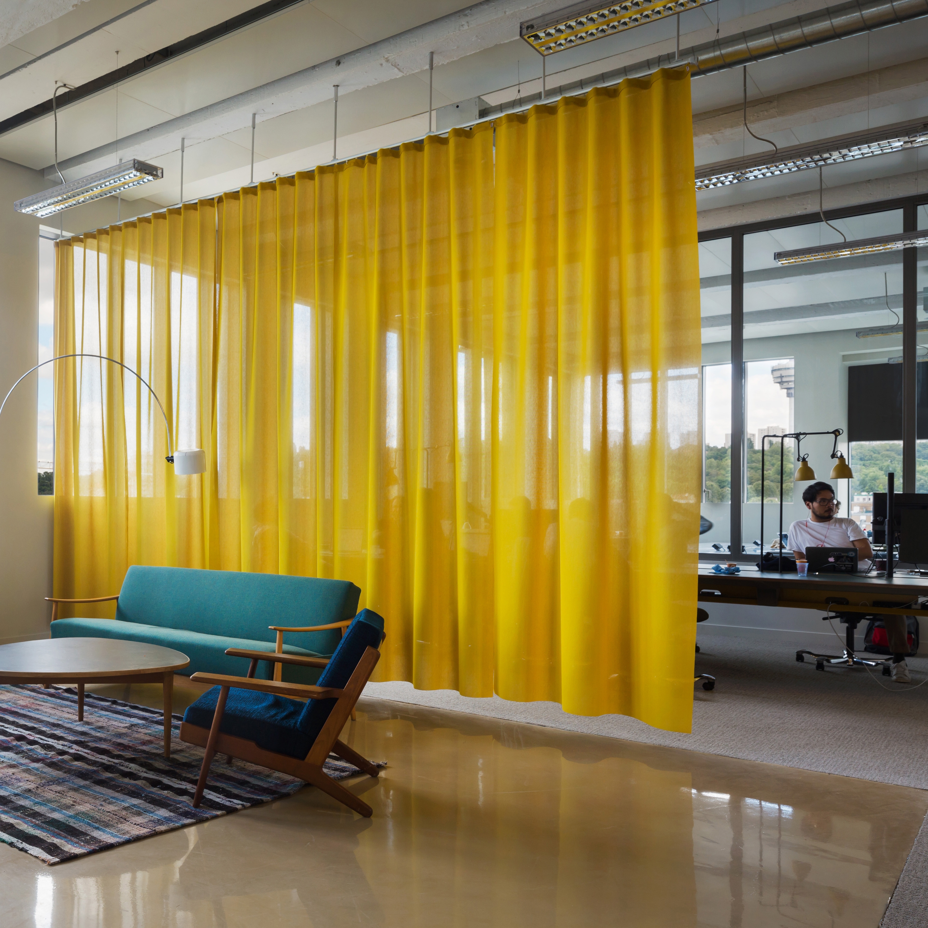 Display product Acoustic curtains from manufacturer Texaa®