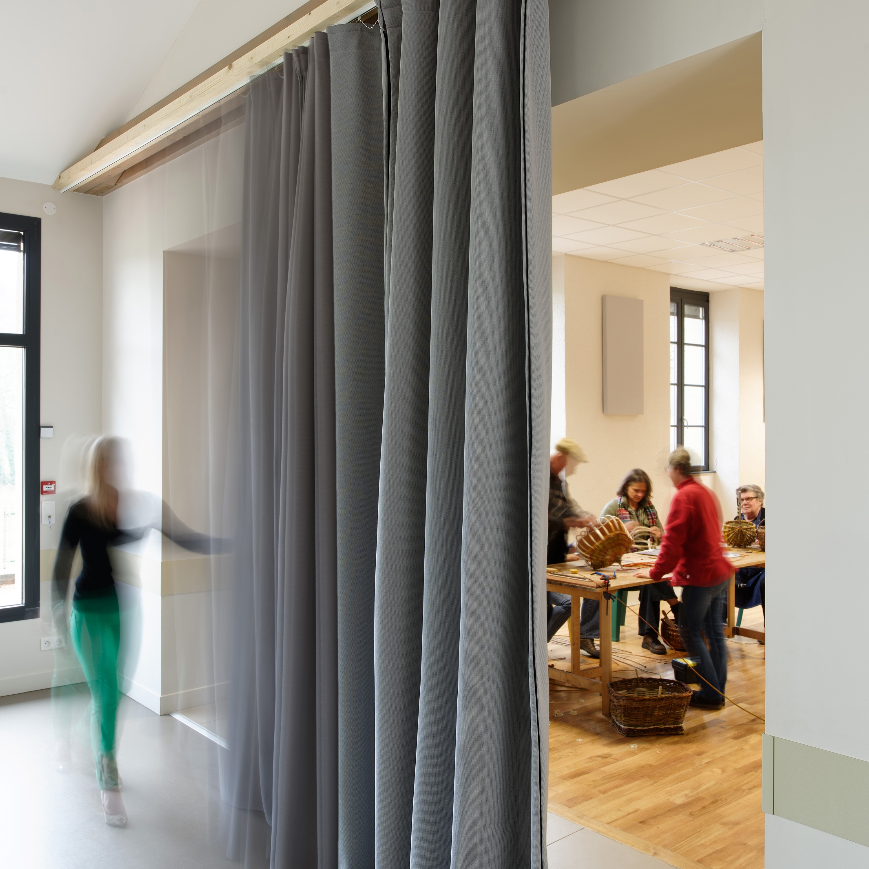 Display product Acoustic curtains from manufacturer Texaa®
