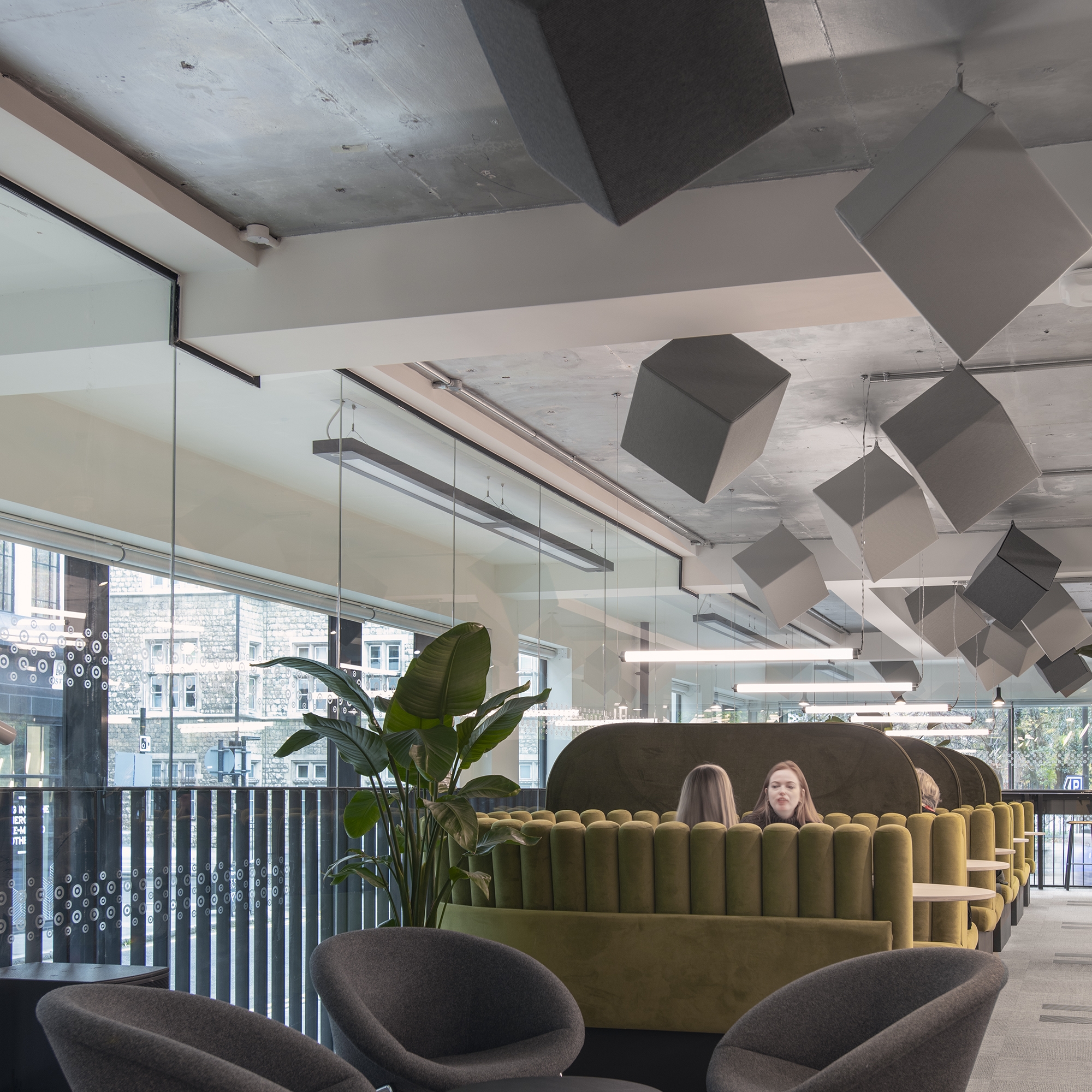 Display product Abso acoustic cubes from manufacturer Texaa®