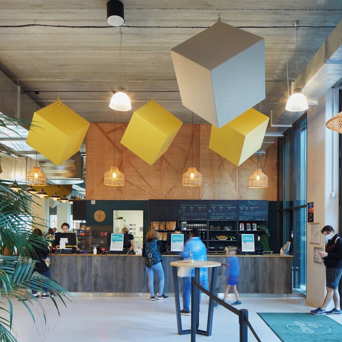 Display product Abso acoustic cubes from manufacturer Texaa®