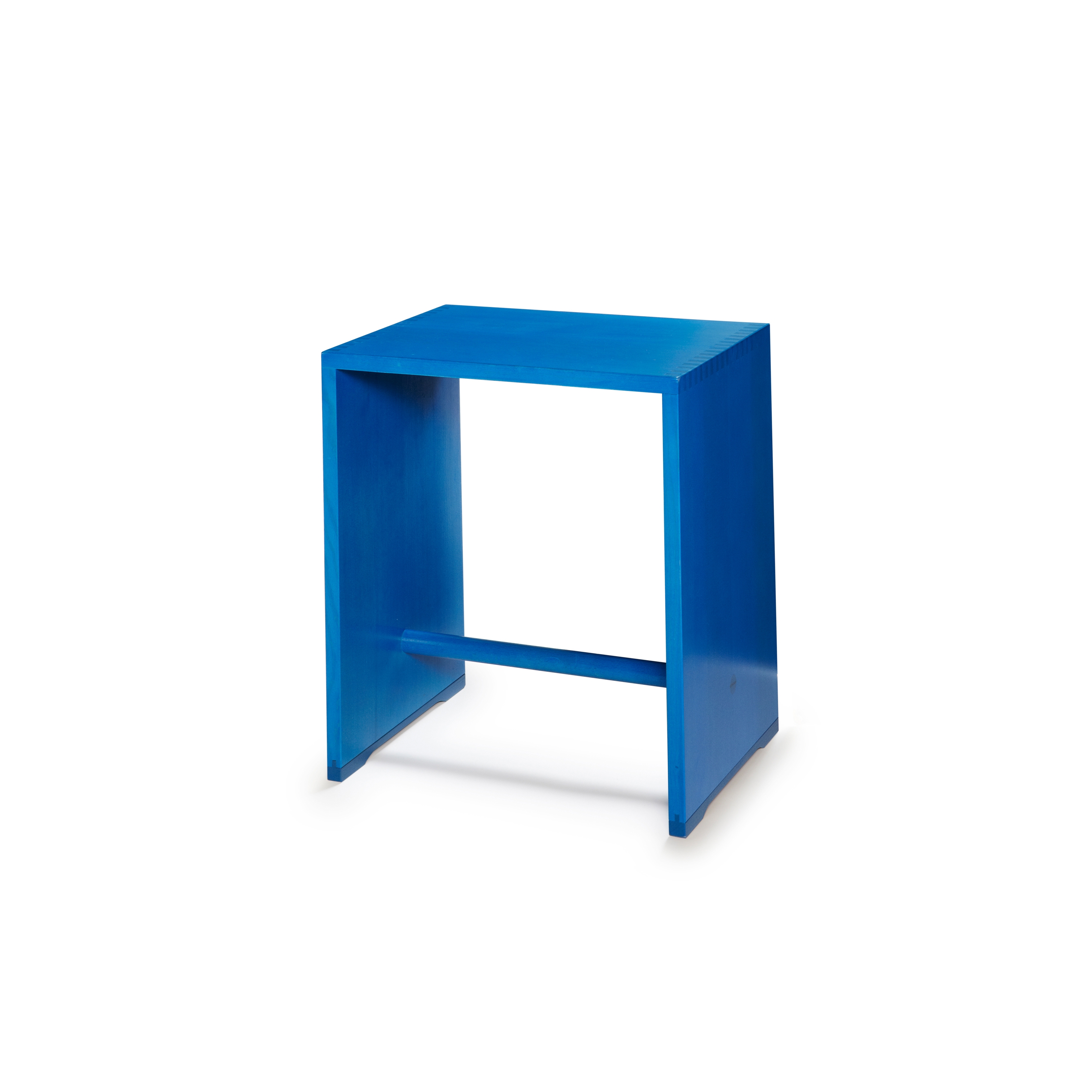 Bill | Ulmer Stool birch | dark blue
