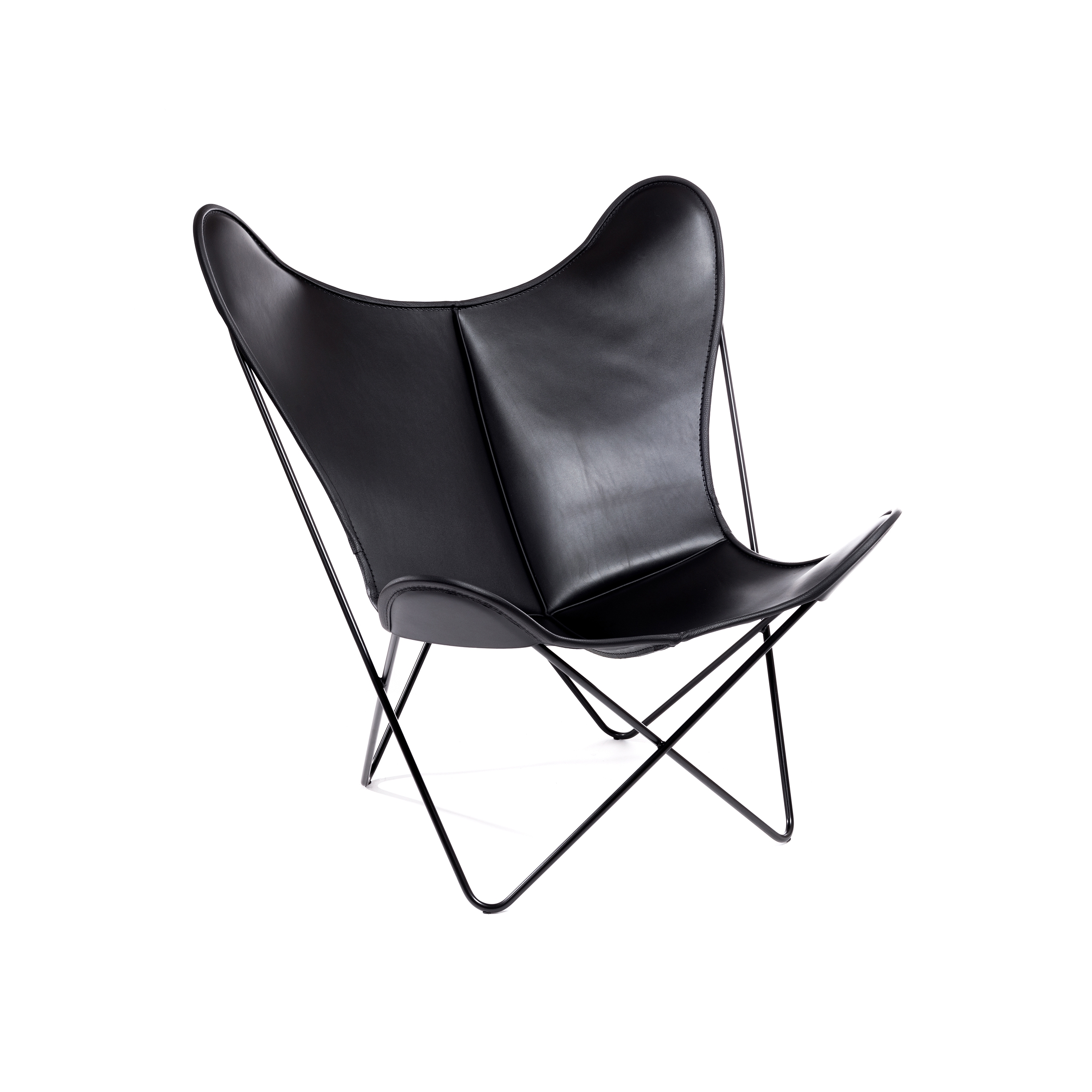 Mostrar el producto Hardoy | Butterfly Chair | Sleek Leather del fabricante Manufakturplus