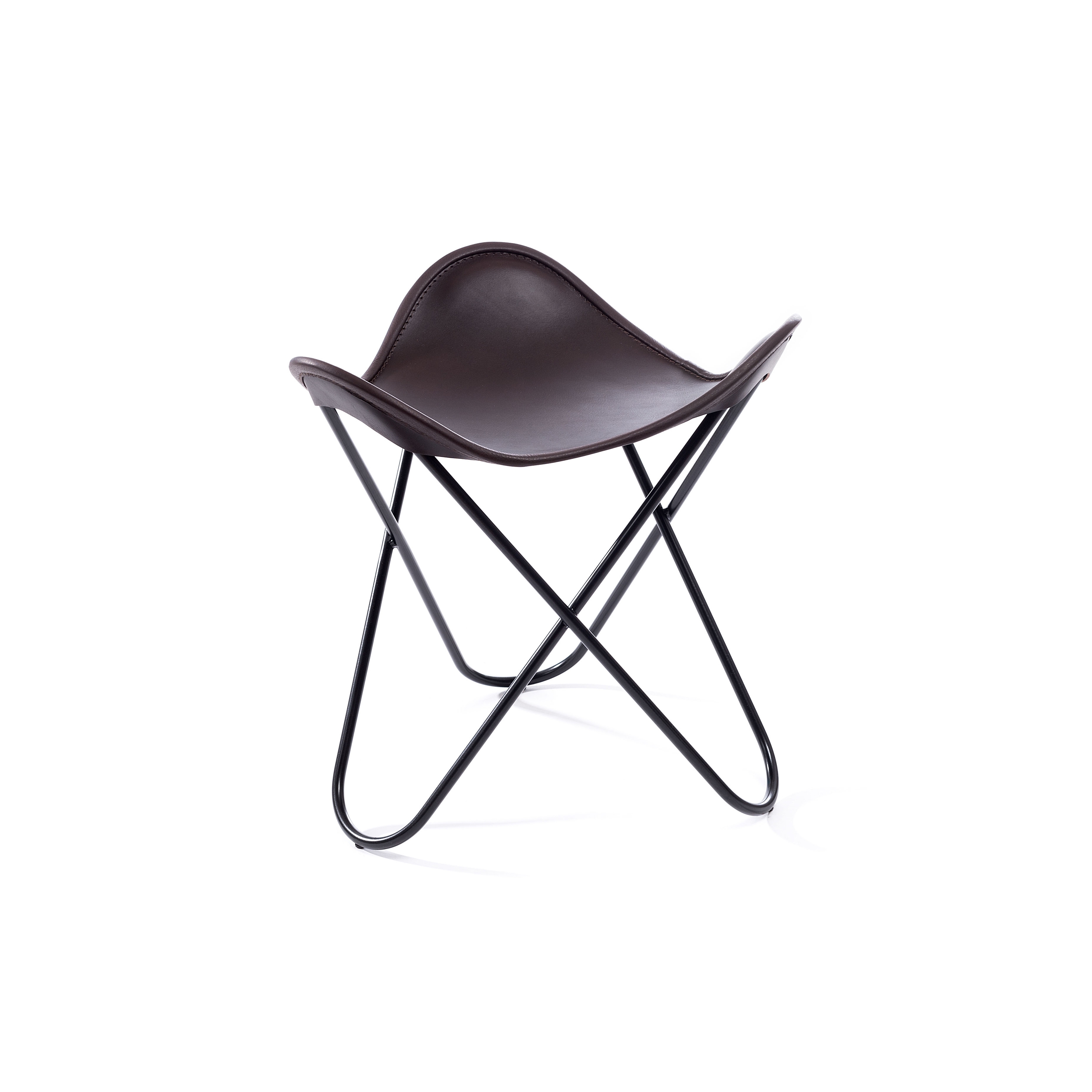 Mostra il prodotto Hardoy | Stool Sleek Leather del produttore Manufakturplus