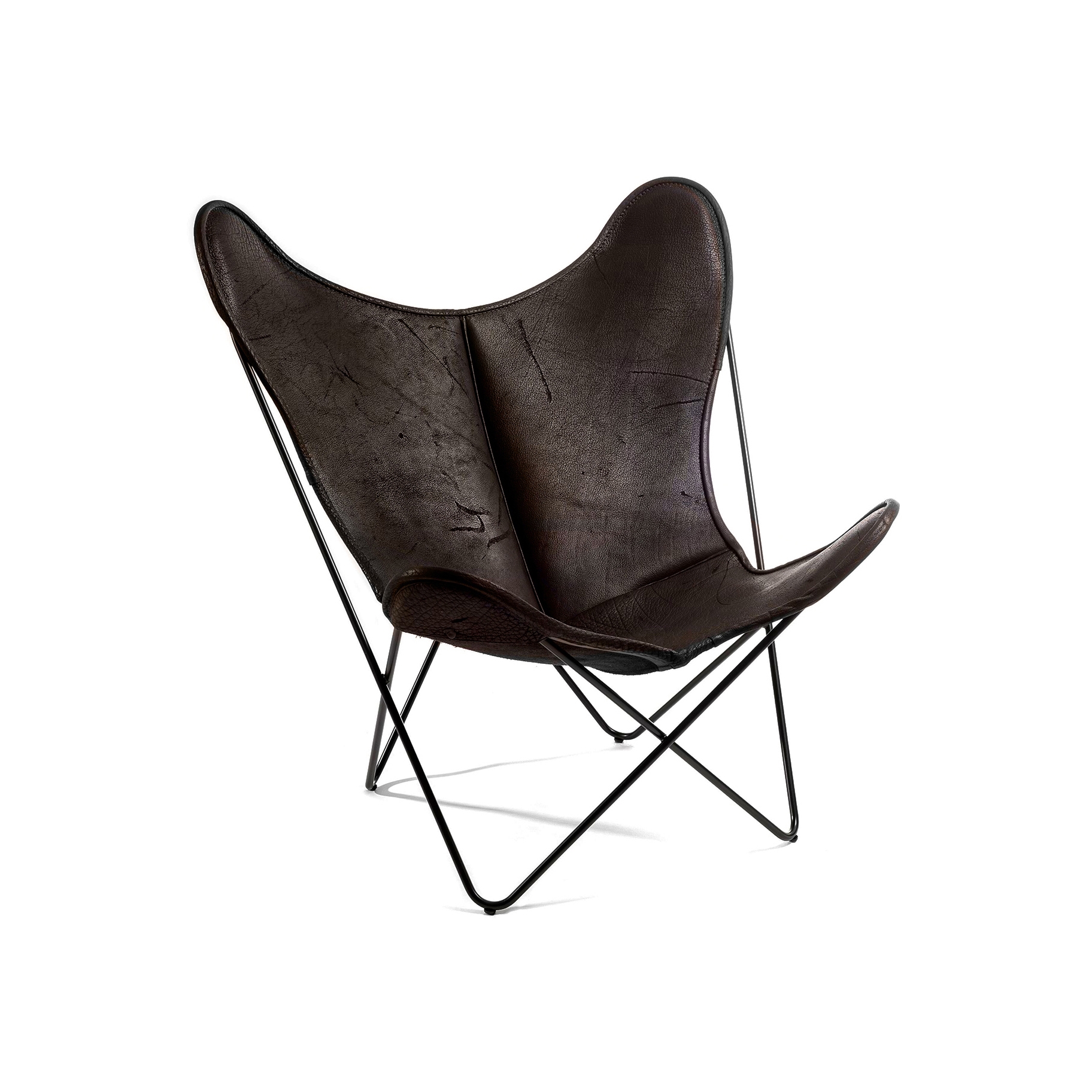 Hardoy | Butterfly Chair | Organic Buffalo Leather Pure Wild