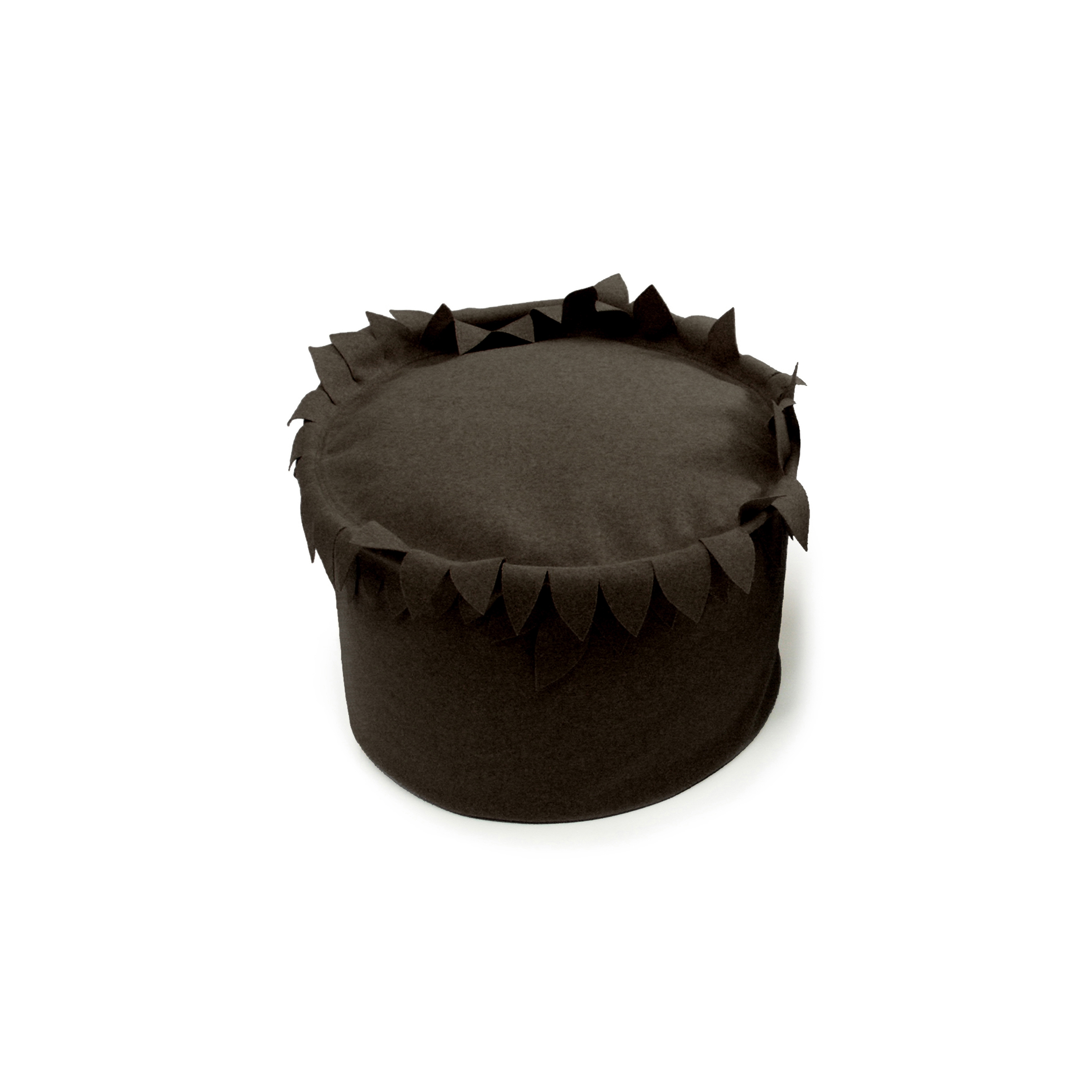 Display product Adamo pouff marrone from manufacturer Poemo Design
