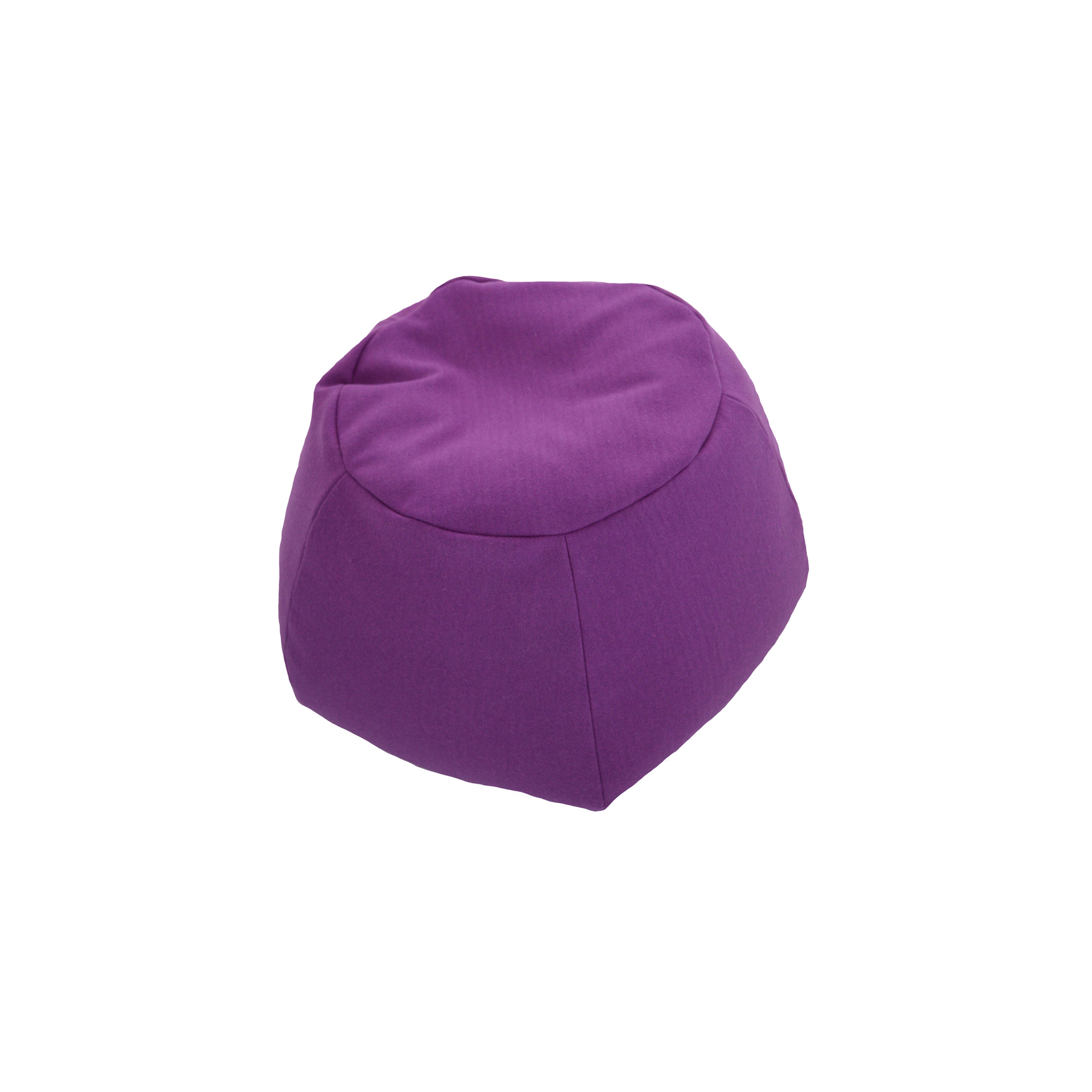 Basquiat pouff viola