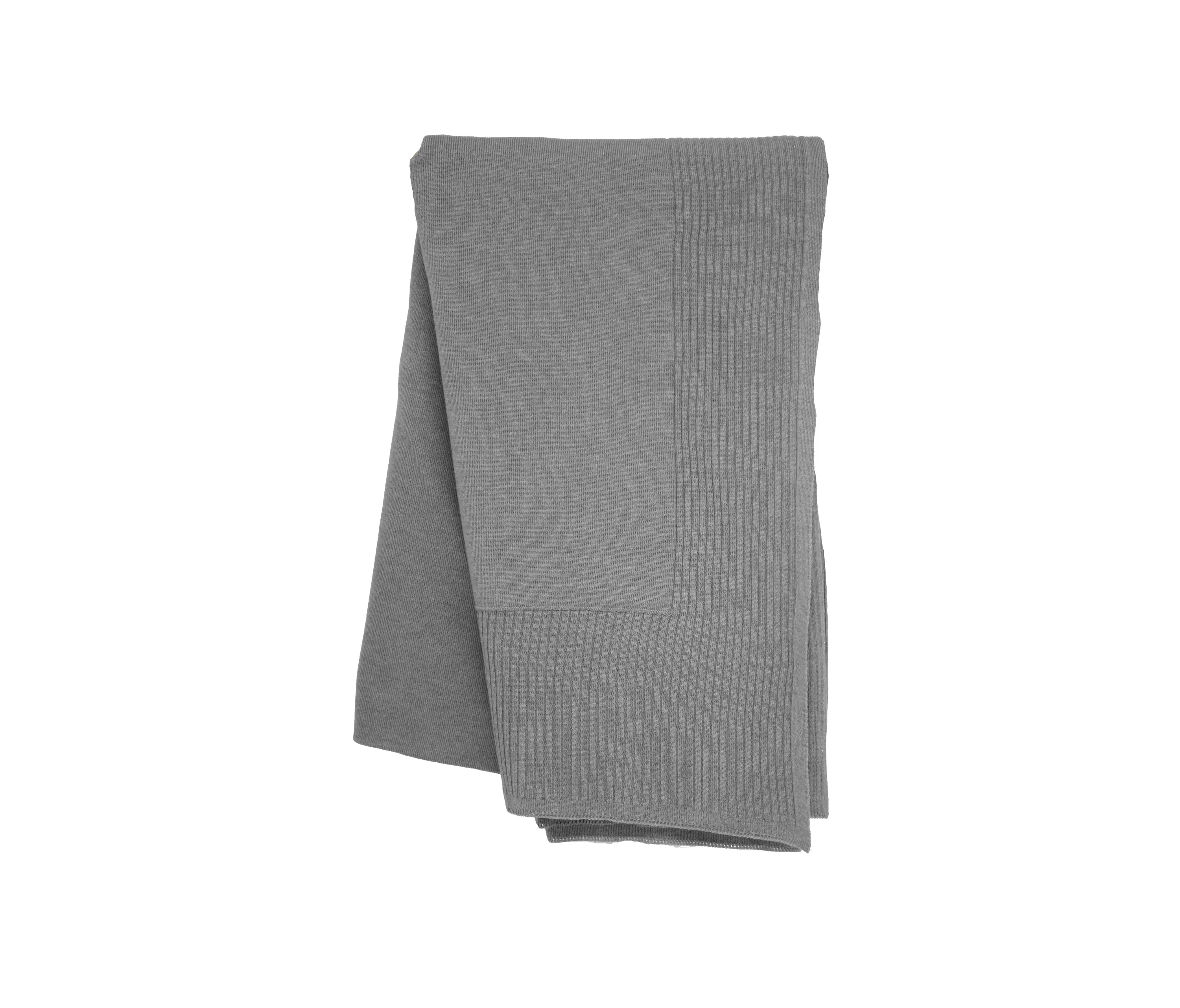 Poemo Design - Cashwool plaid cemento