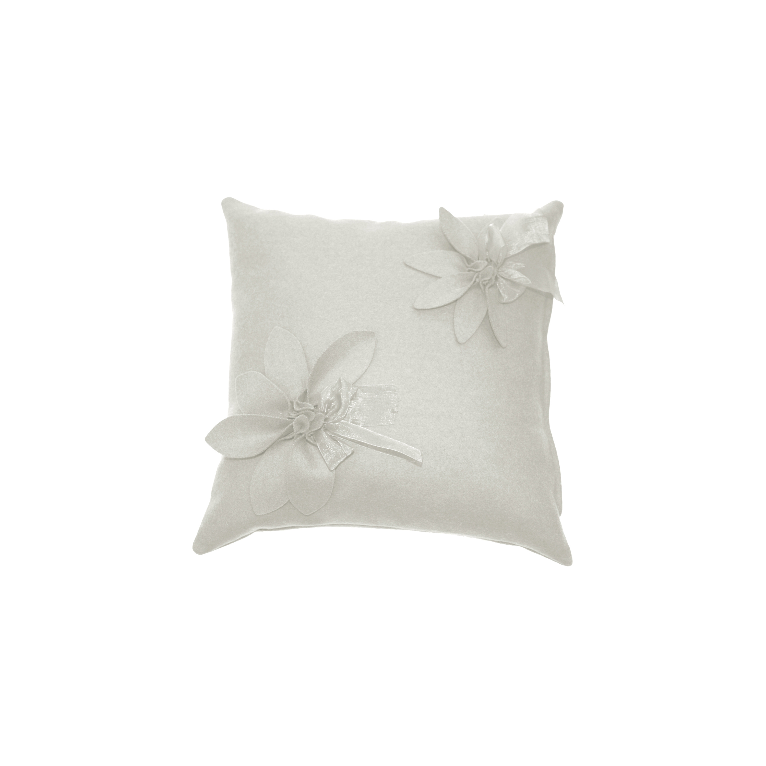 Eva Fiore cushion ecru