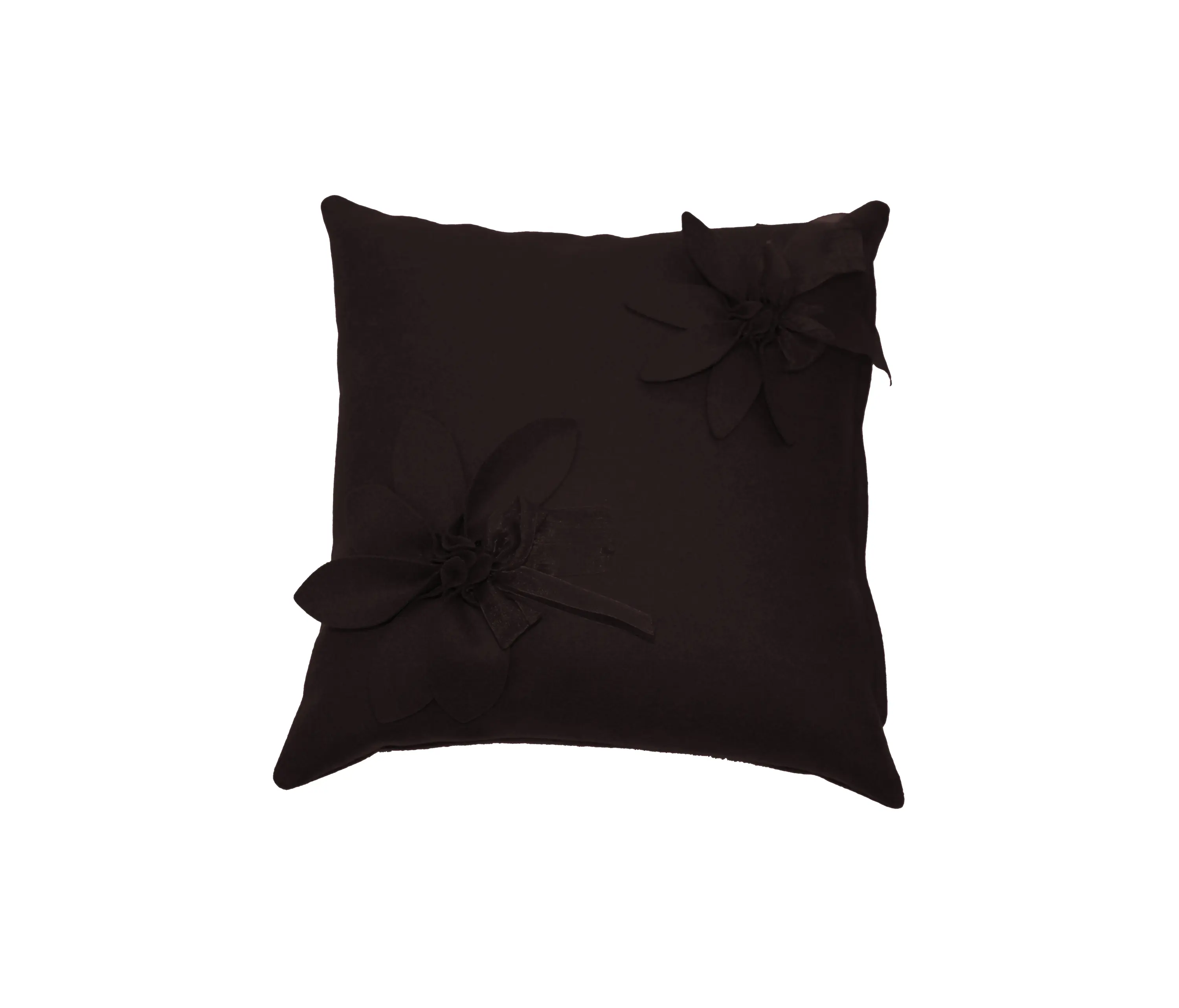 Poemo Design - Eva Fiore cuscino marrone