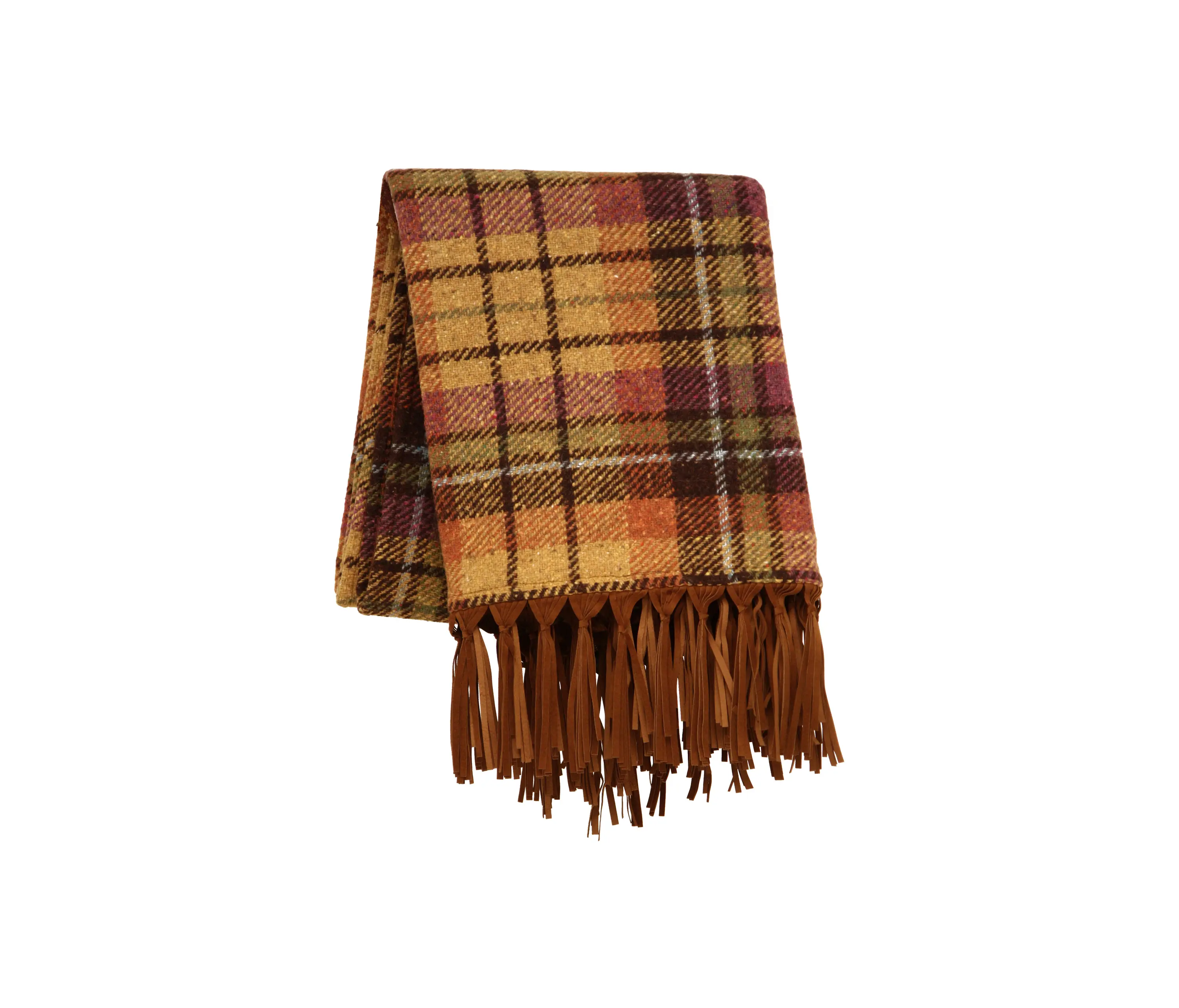 Poemo Design - Fringe plaid