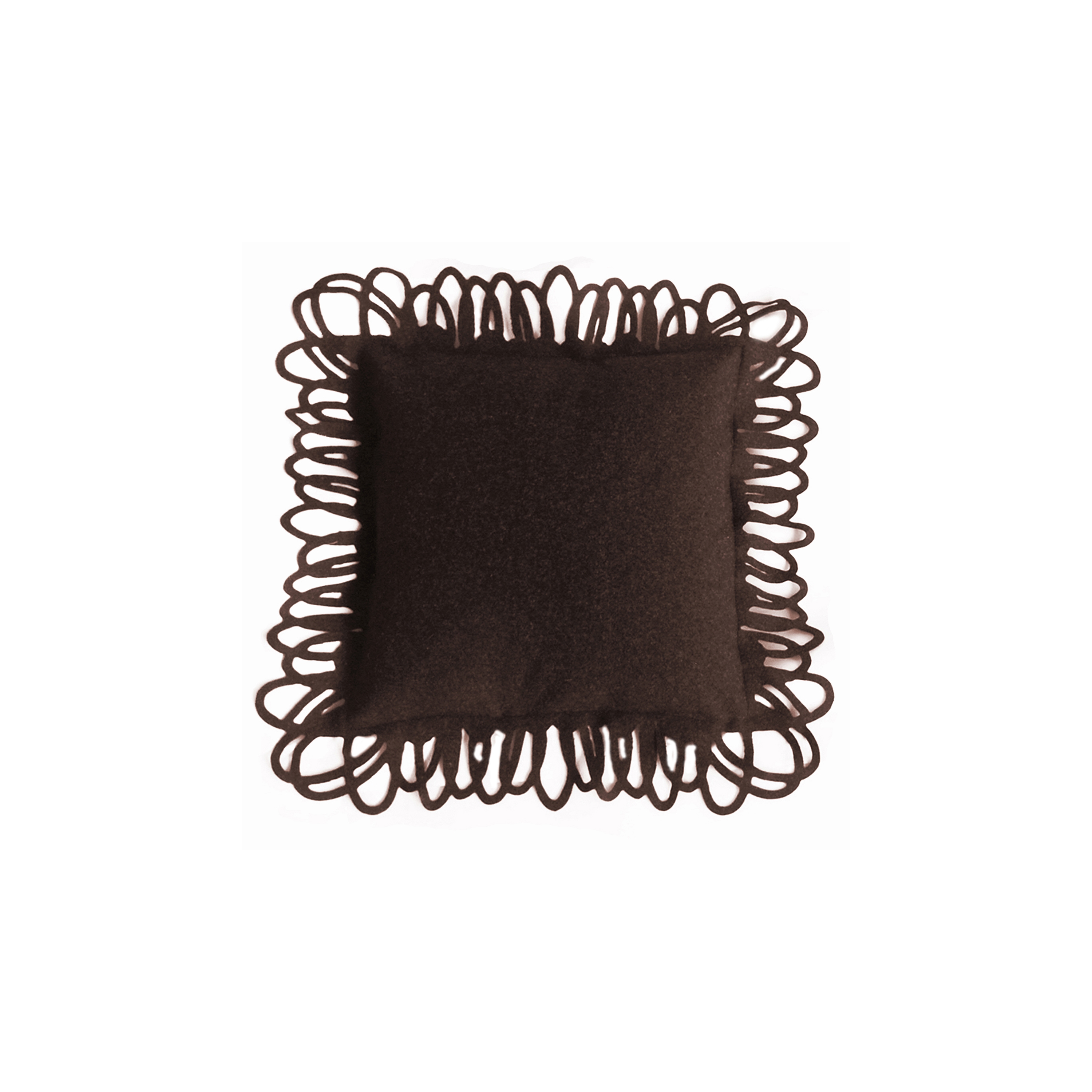 Jackson cushion marrone